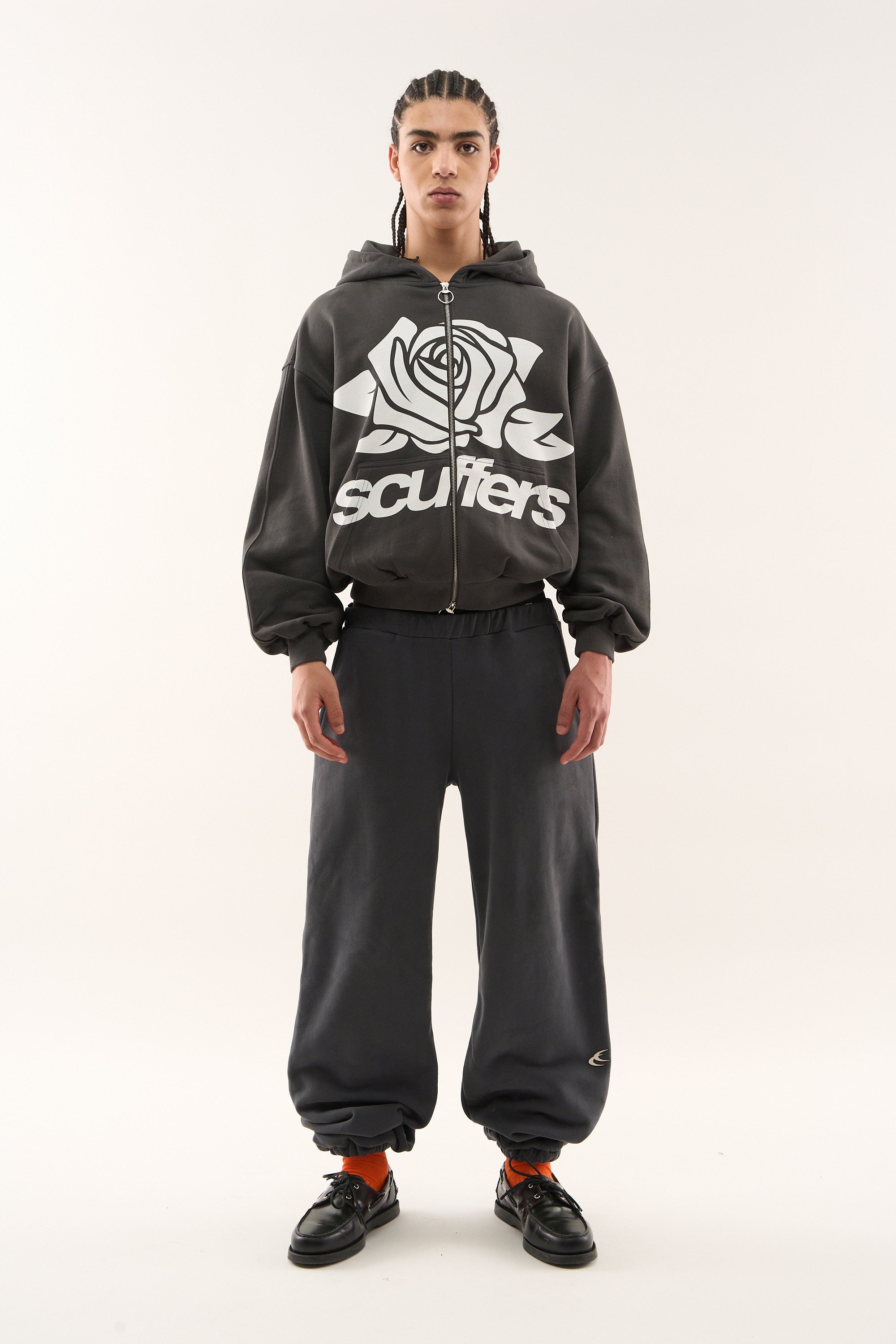 Cremallera oscura para niña