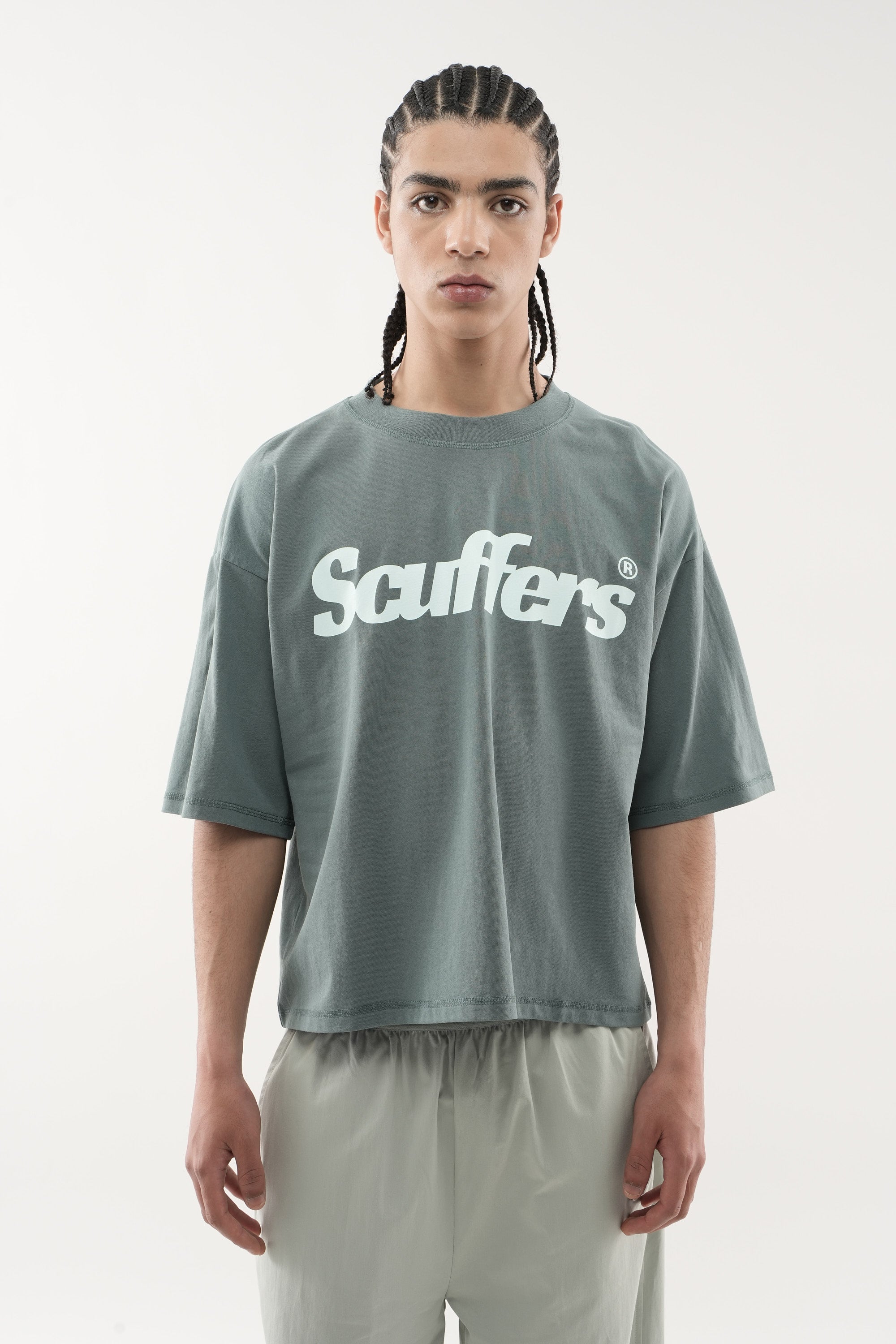 Camiseta verde para niños