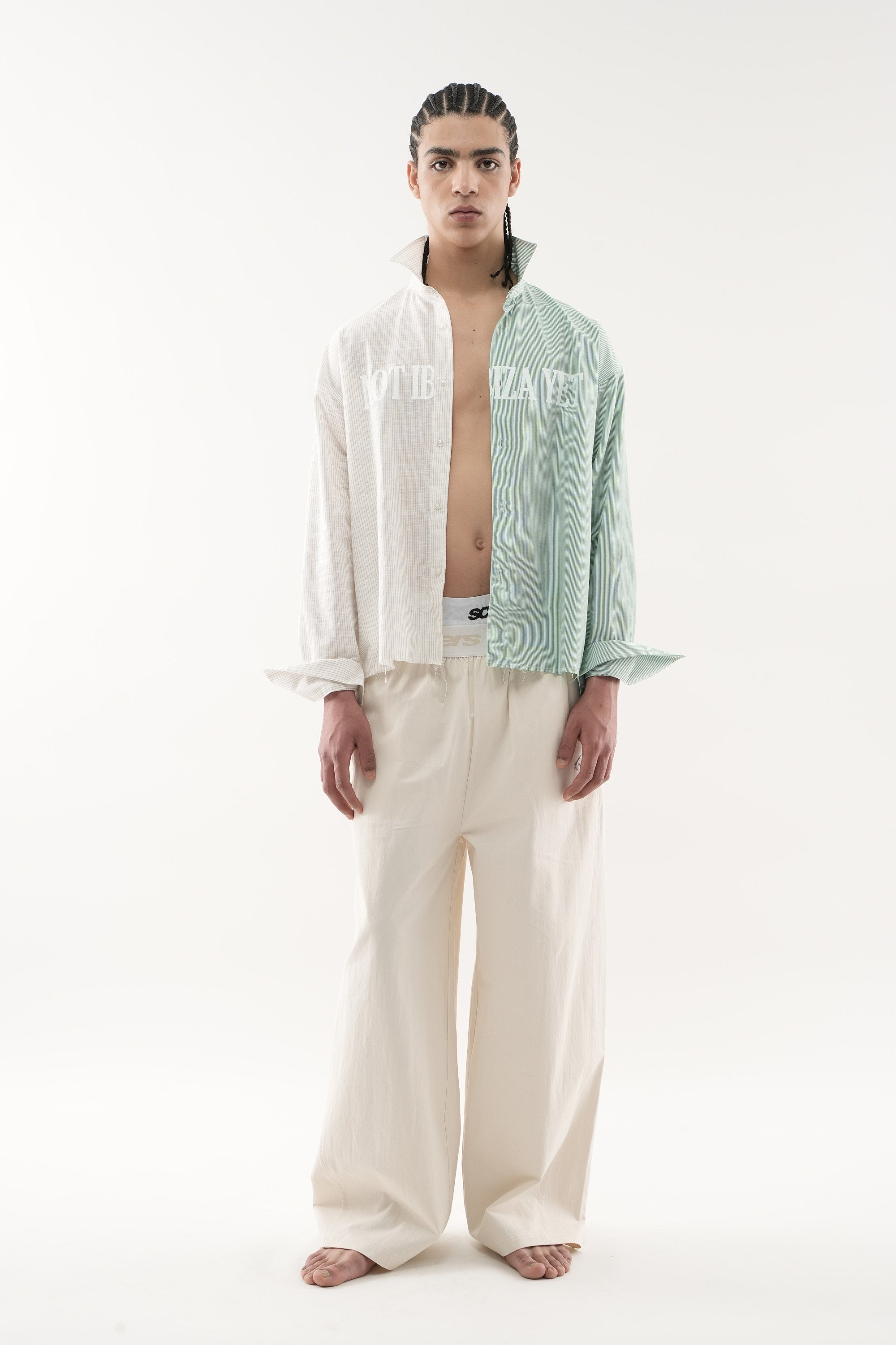 Camiseta verde Not Ibiza Again