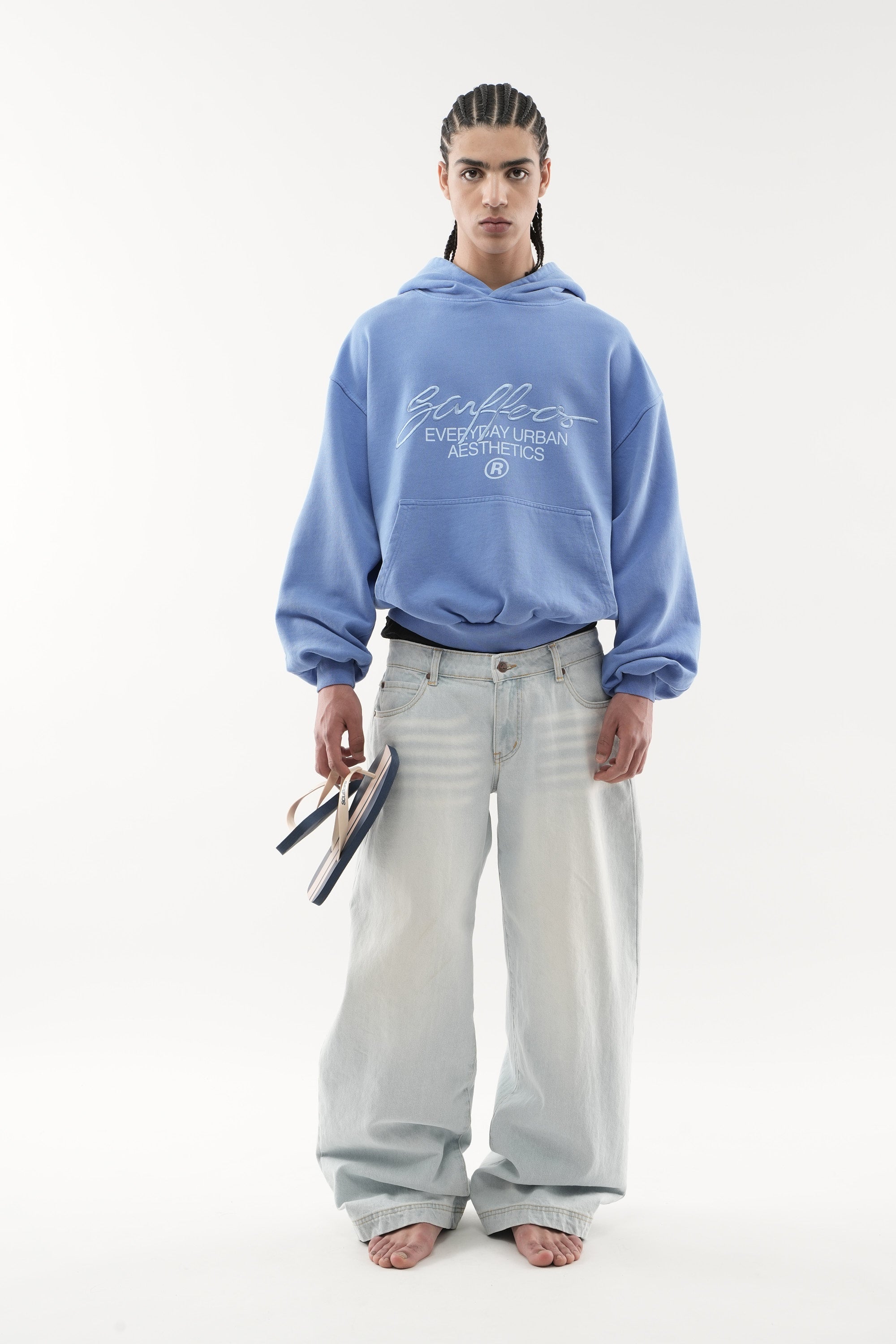 Sudadera con capucha Signature en azul real