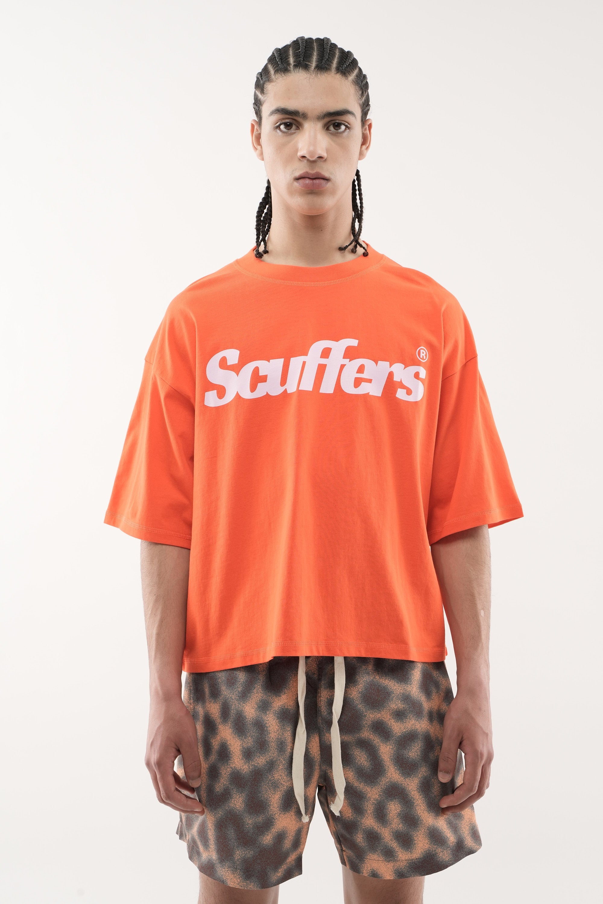 Camiseta naranja para niños