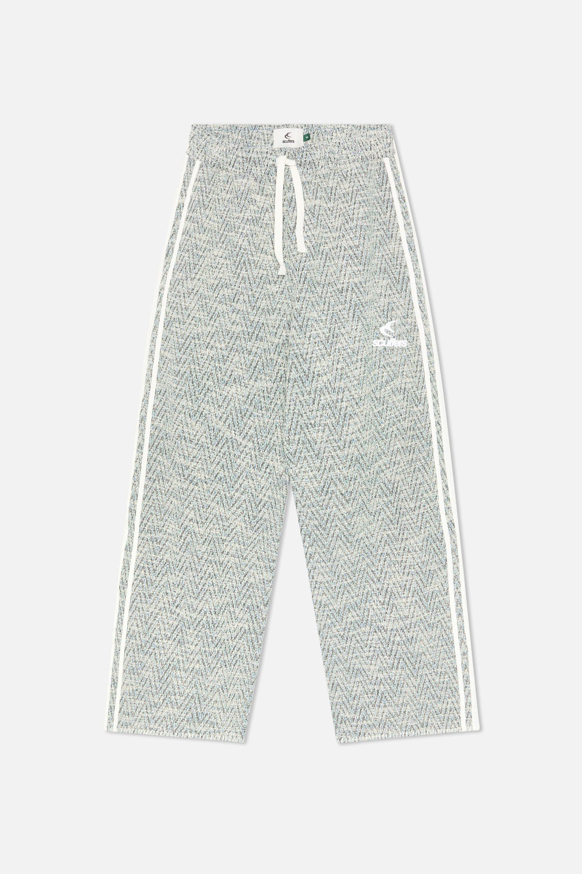 Pantalones verdes de bouclé