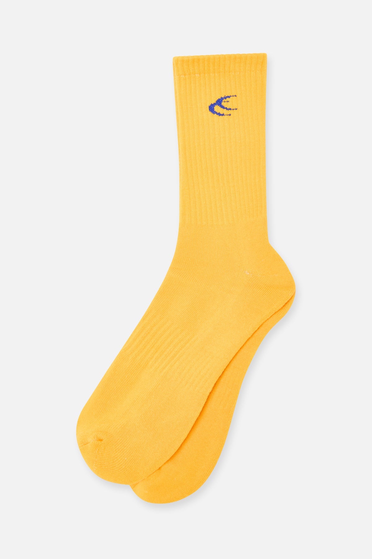 Calcetines con estampado amarillo