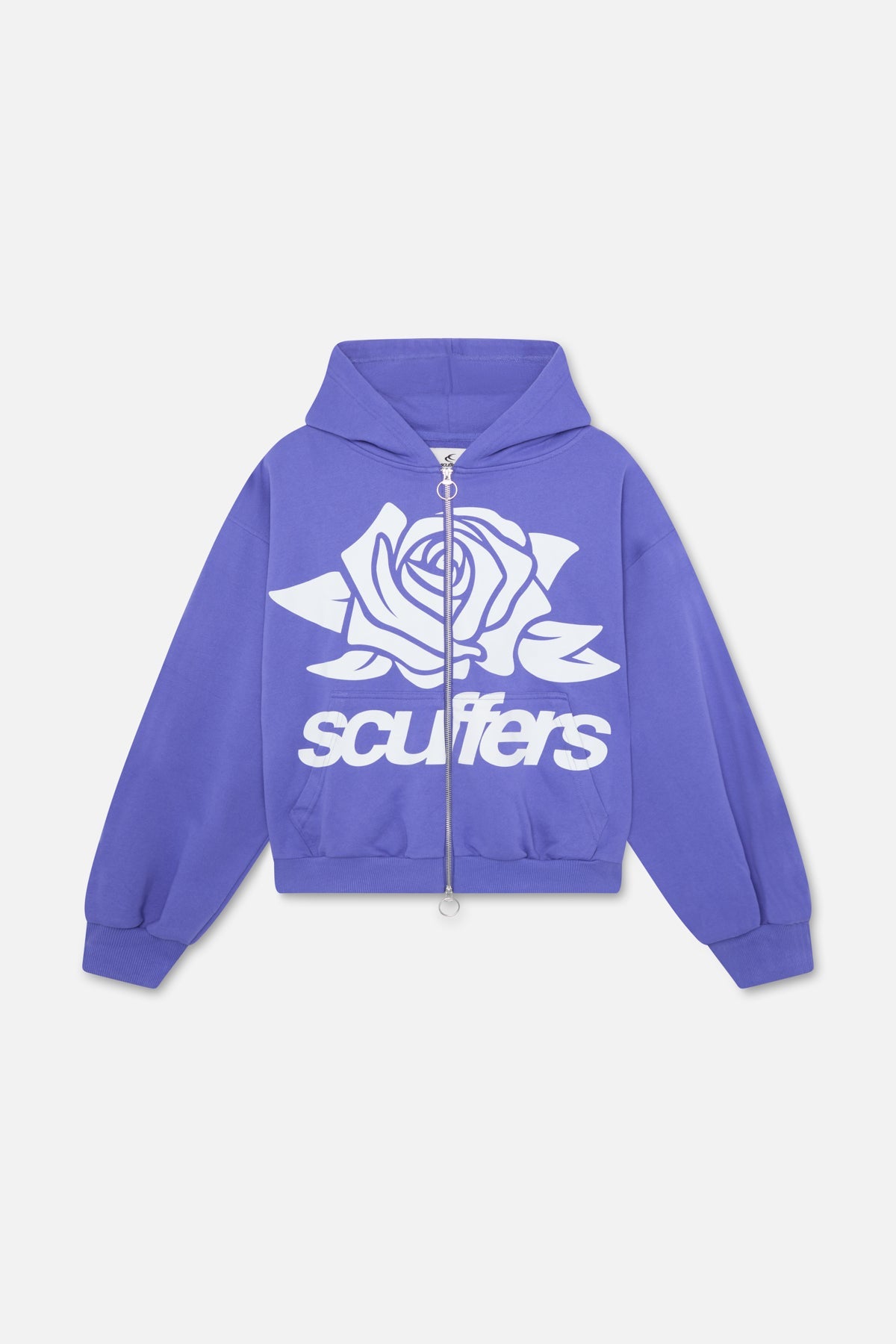 Cremallera morada clara para niña