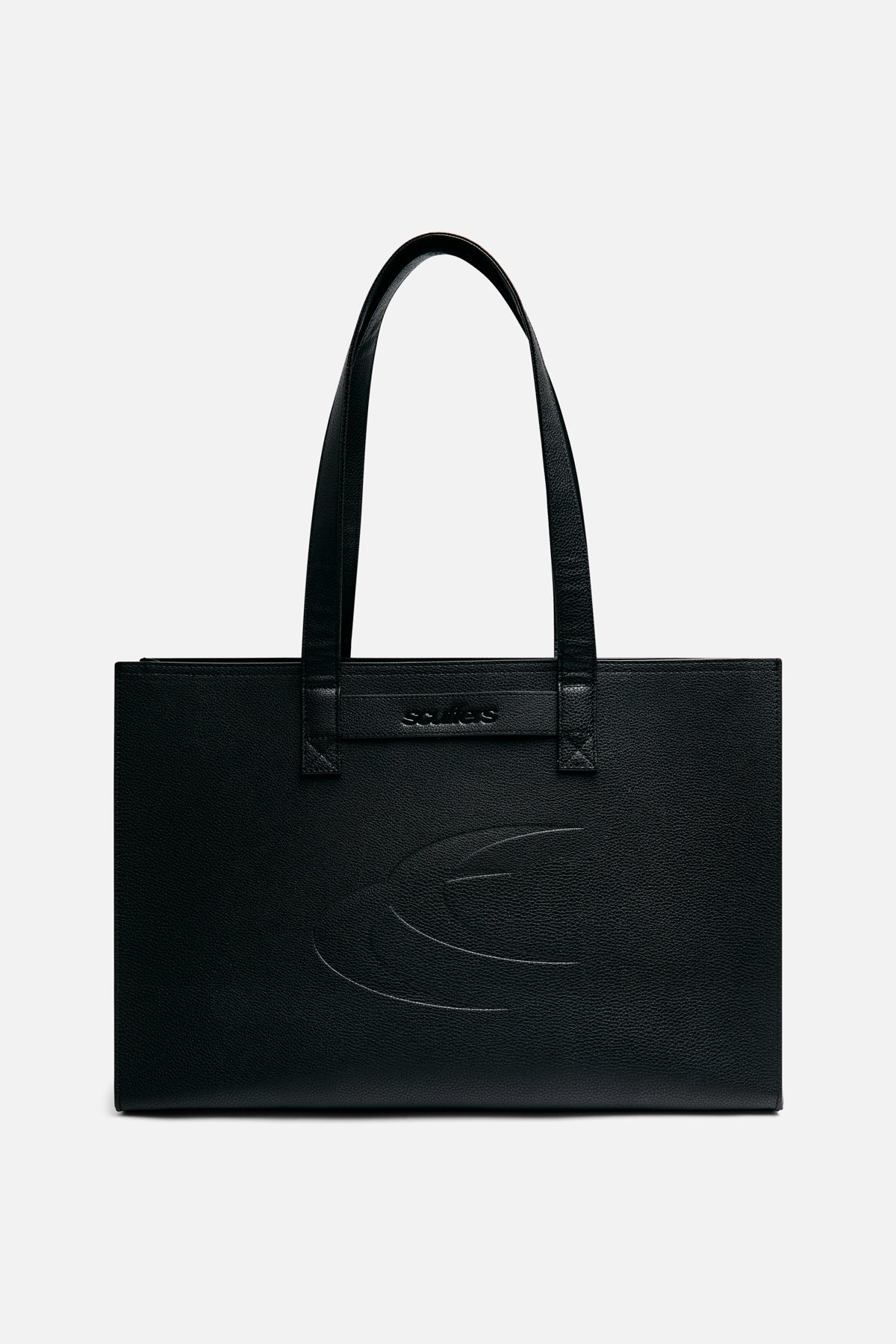 Bolso shopper negro SCFF