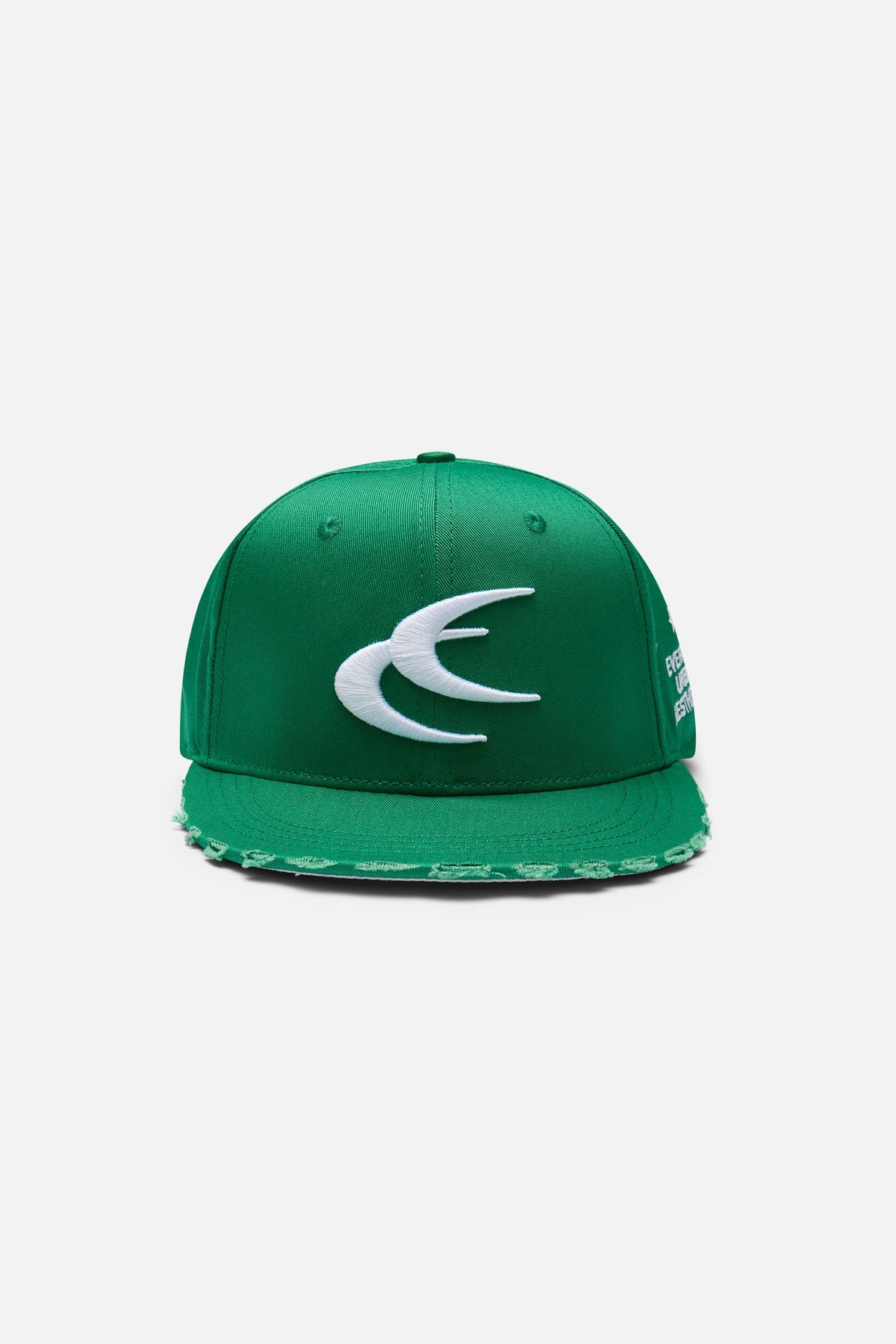 Gorra verde ajustada SCFF