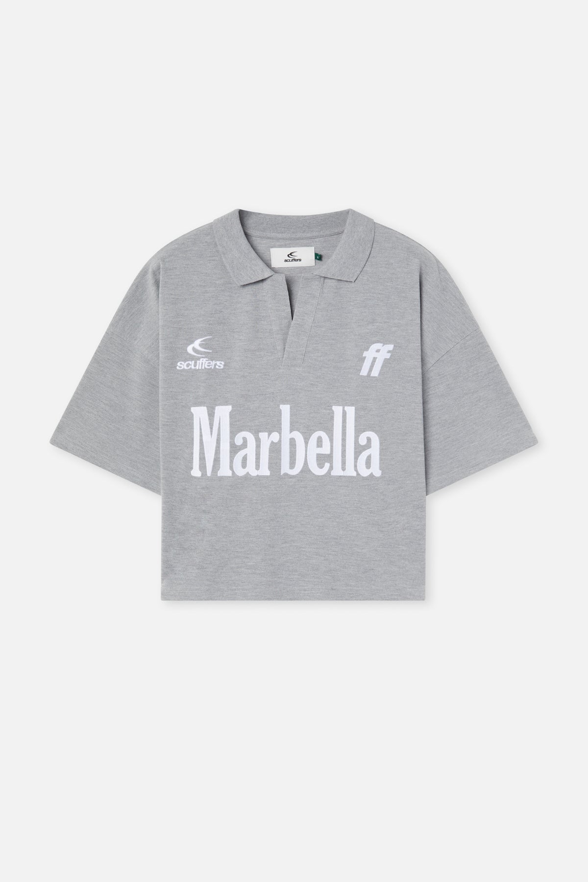 Polo gris claro Marbella