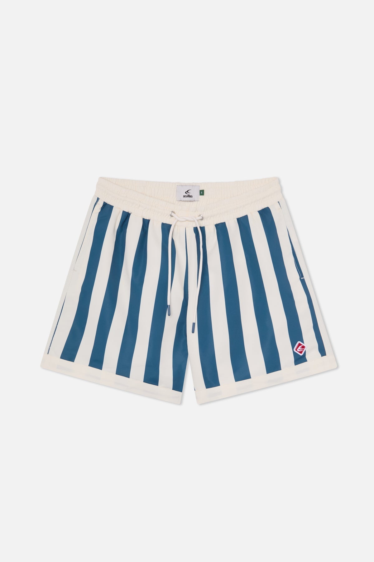 Pantalones de baño azules de patio trasero