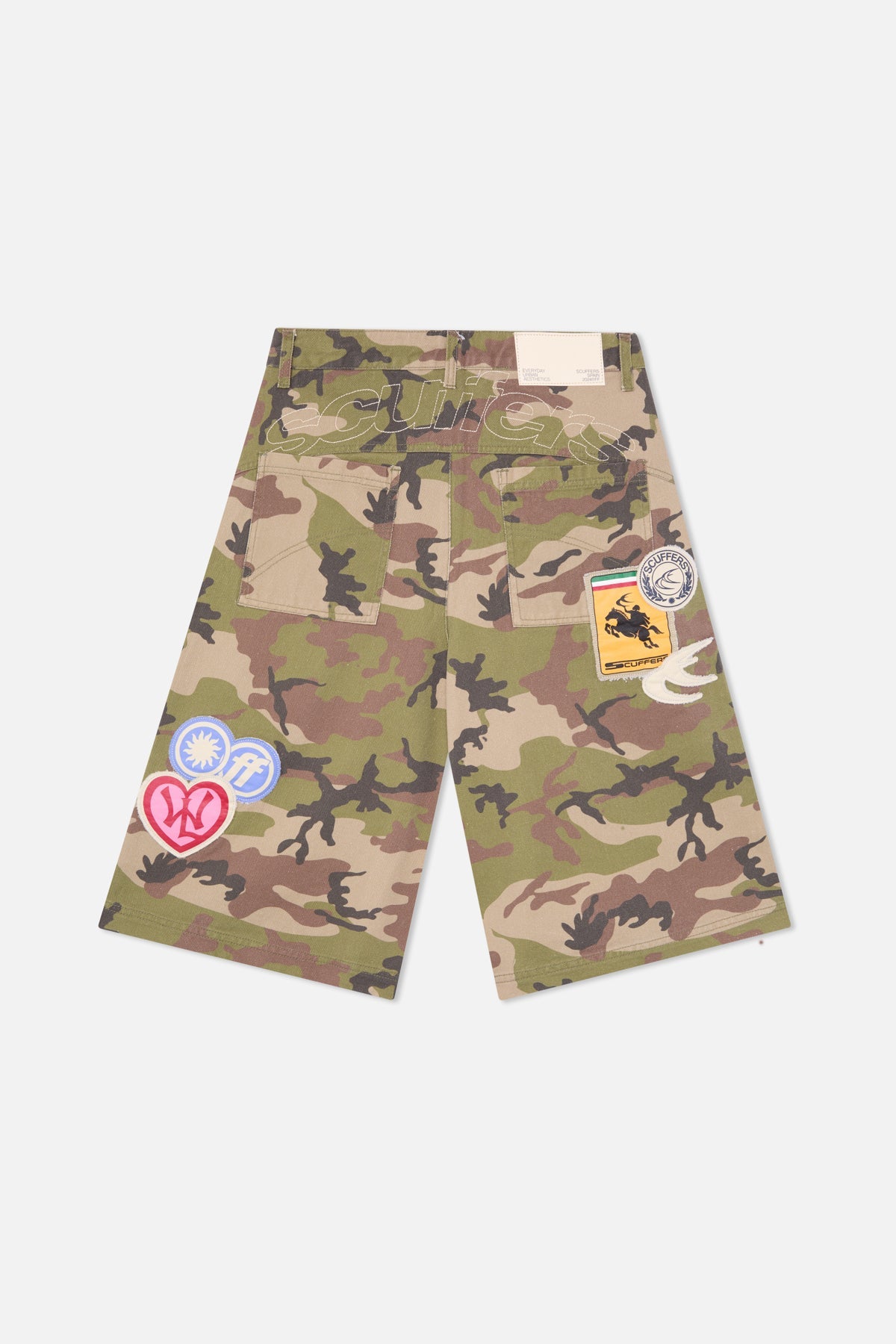 Pantalones cortos de camuflaje