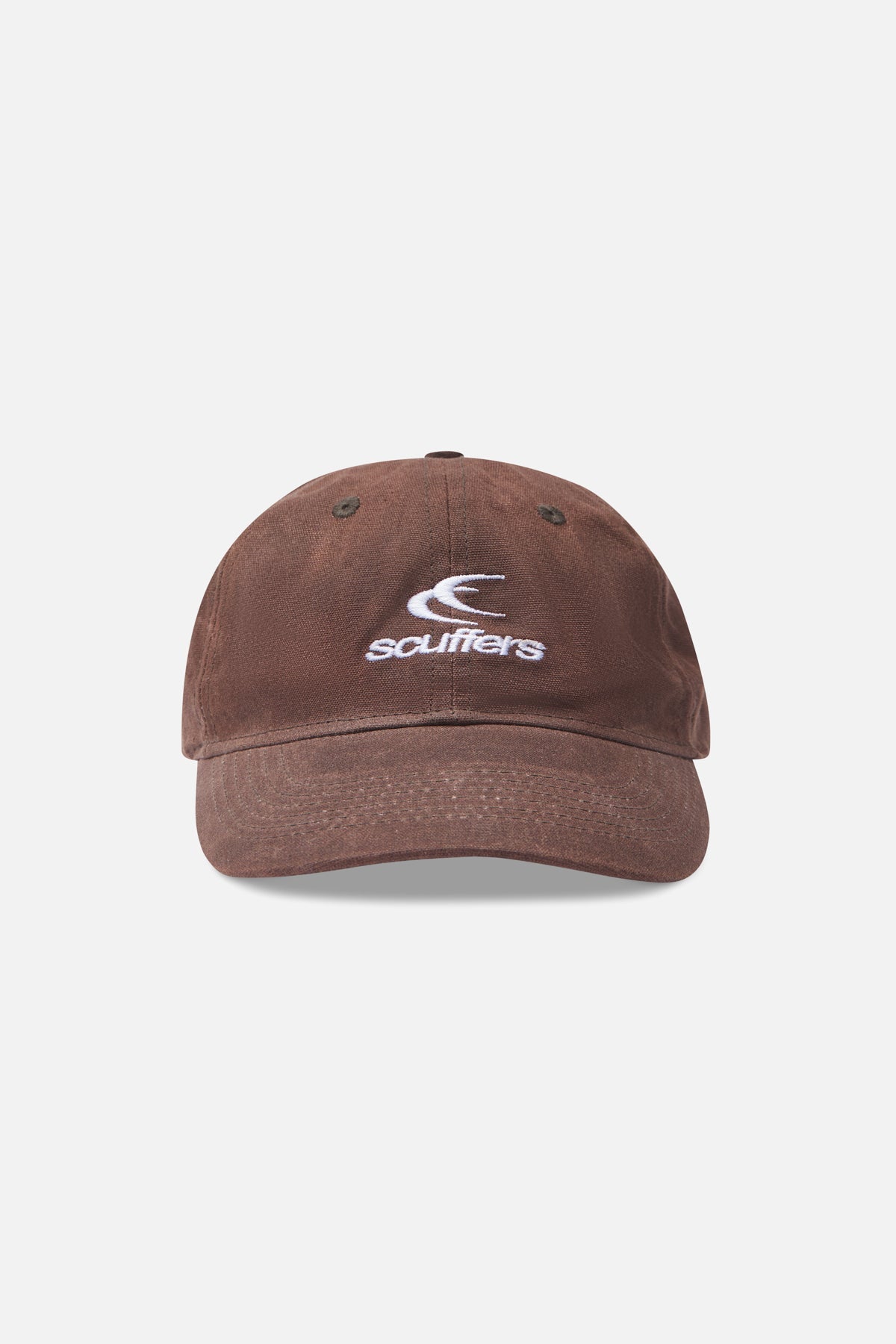 Gorra clásica marrón encerada