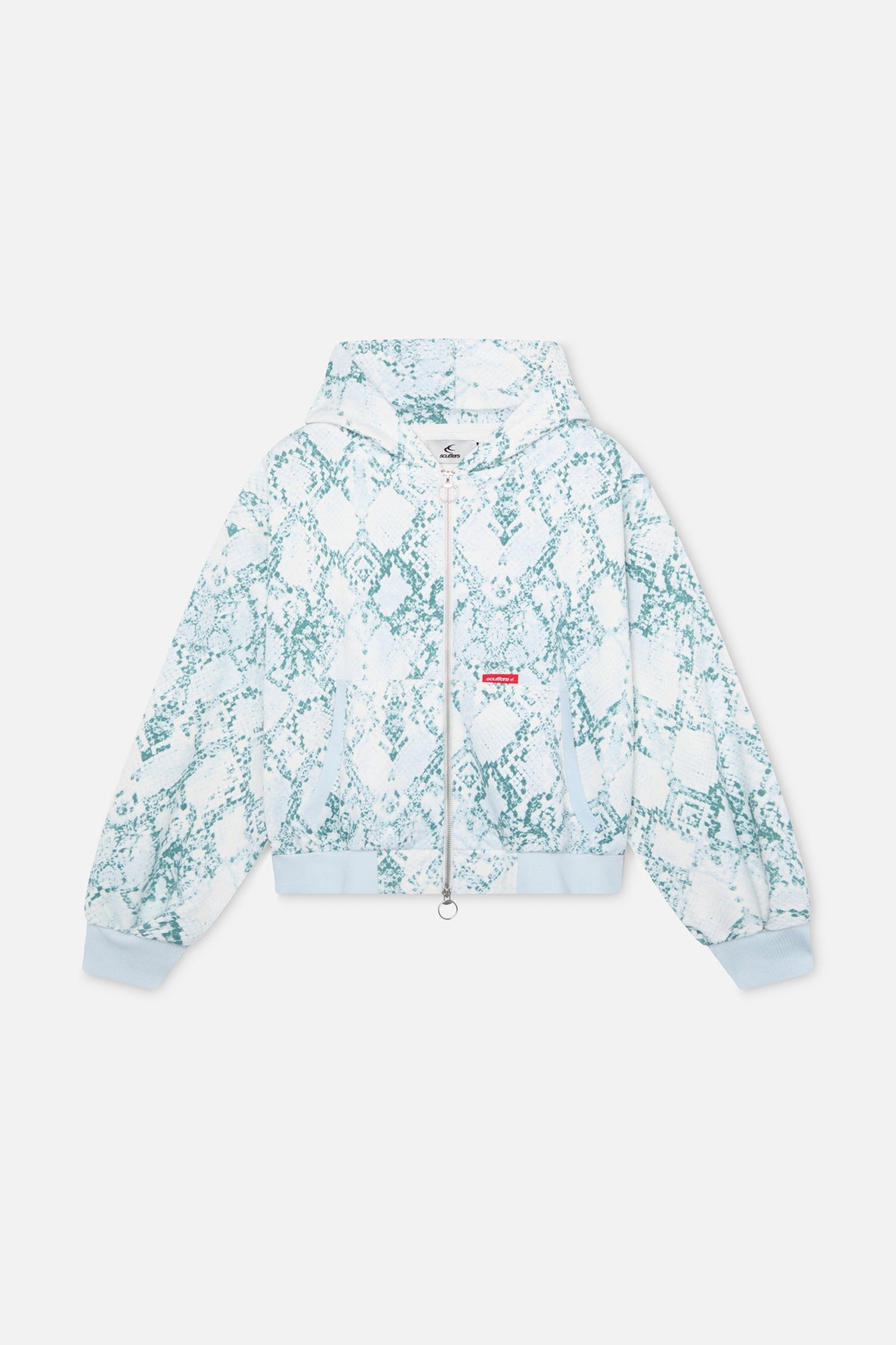 Cremallera de serpiente azul SCFF