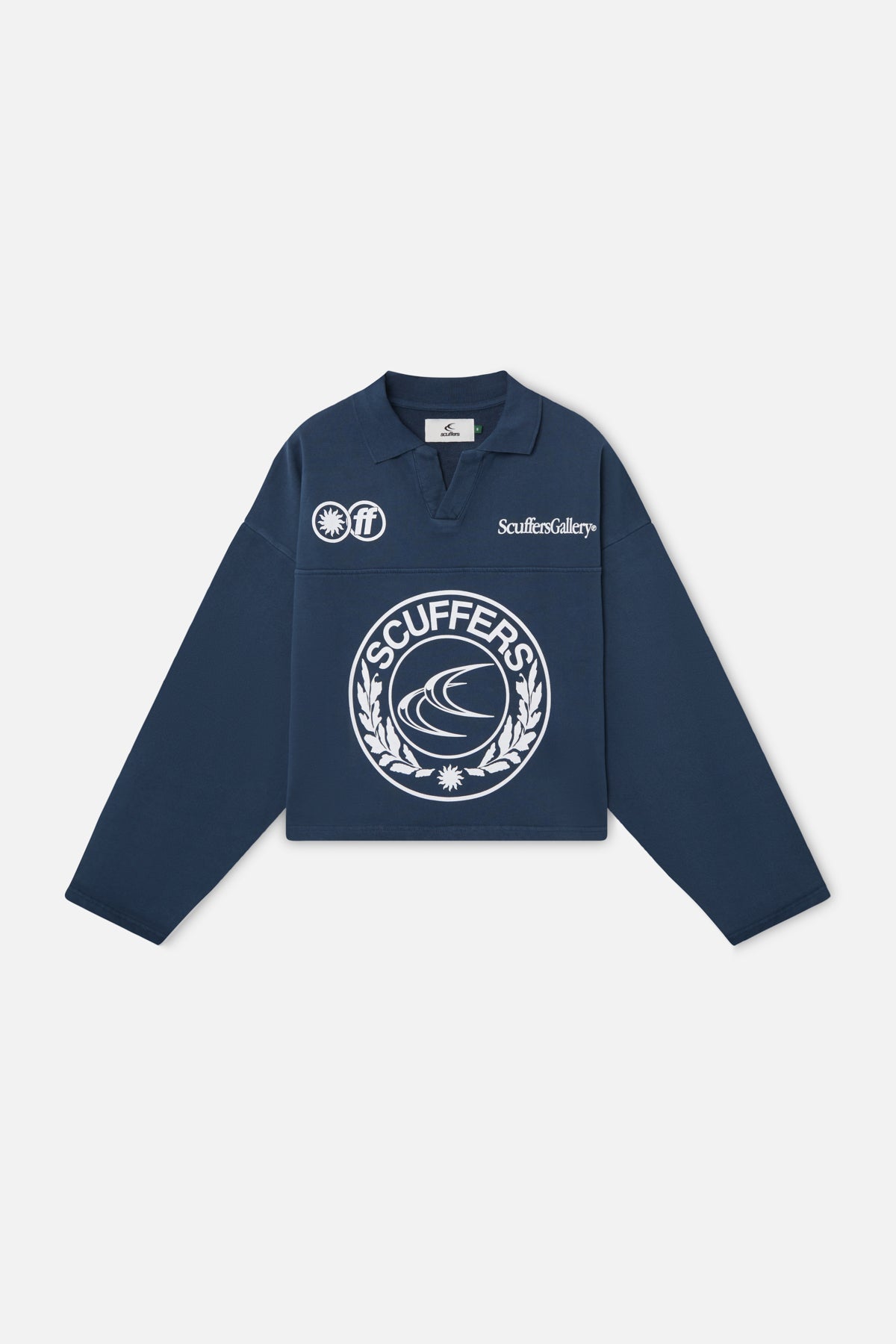 Polo azul marino CLG