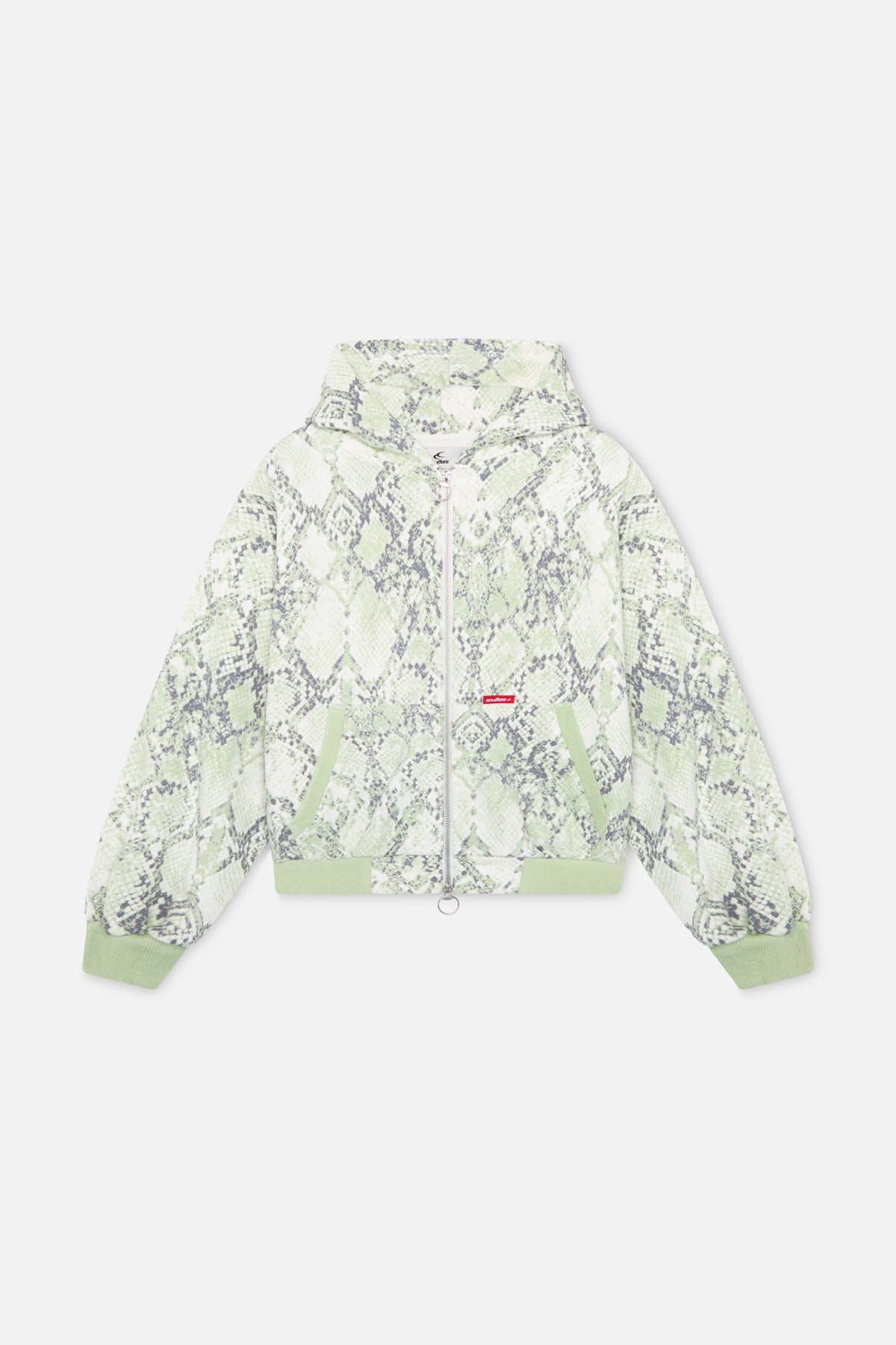 Cremallera de serpiente verde SCFF