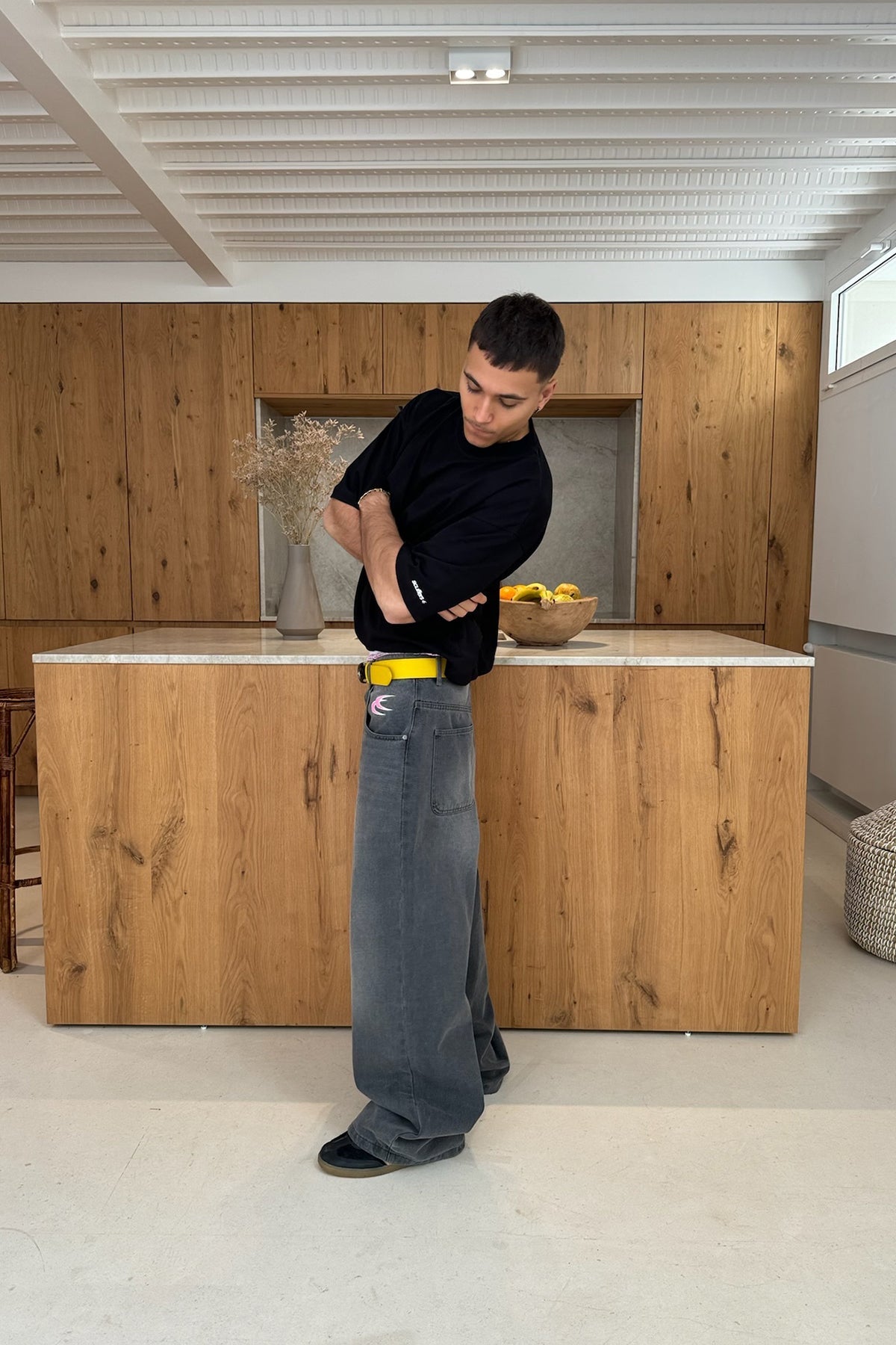 Pack de camisetas negras básicas