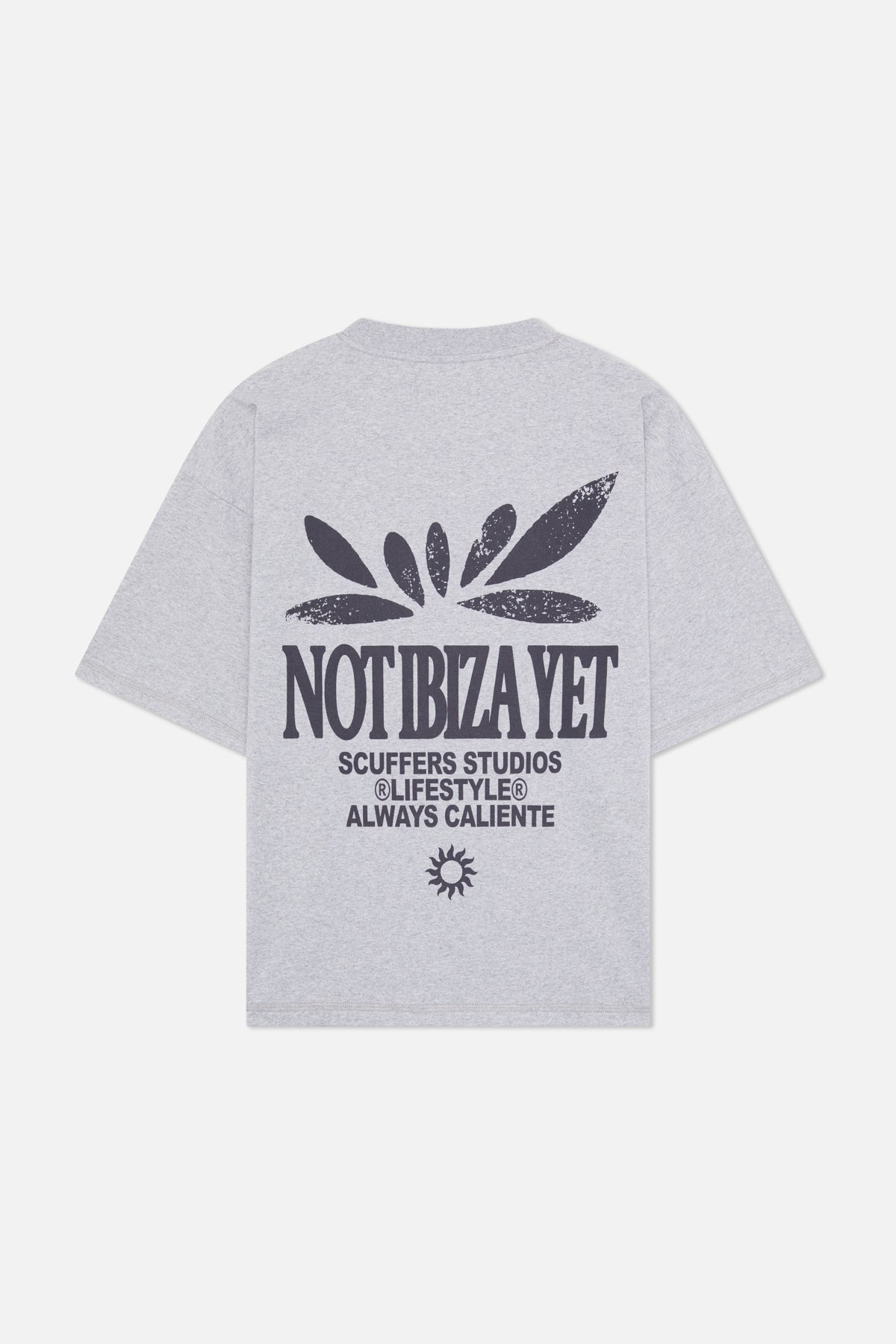 Camiseta gris claro Not Ibiza
