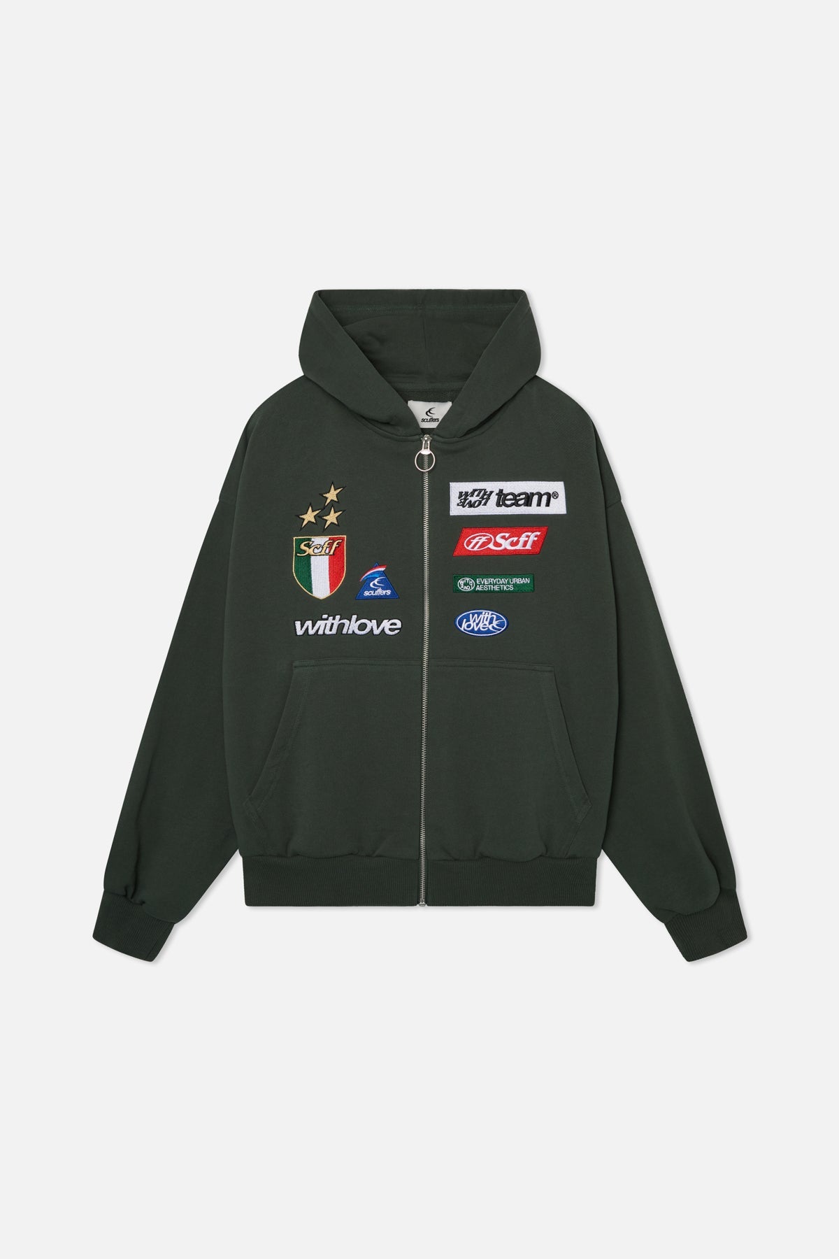 Por Air Green Zipper