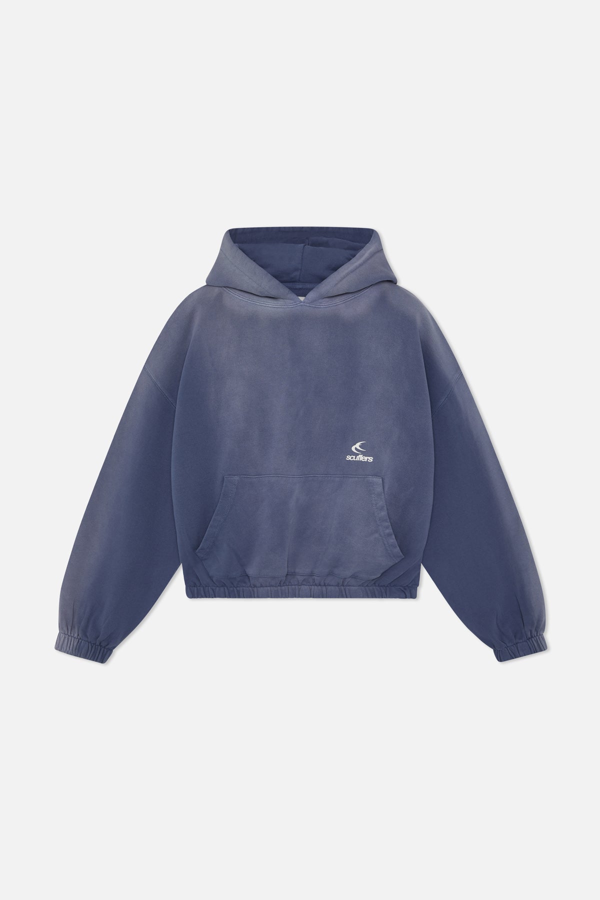 Sudadera con capucha azul Atica
