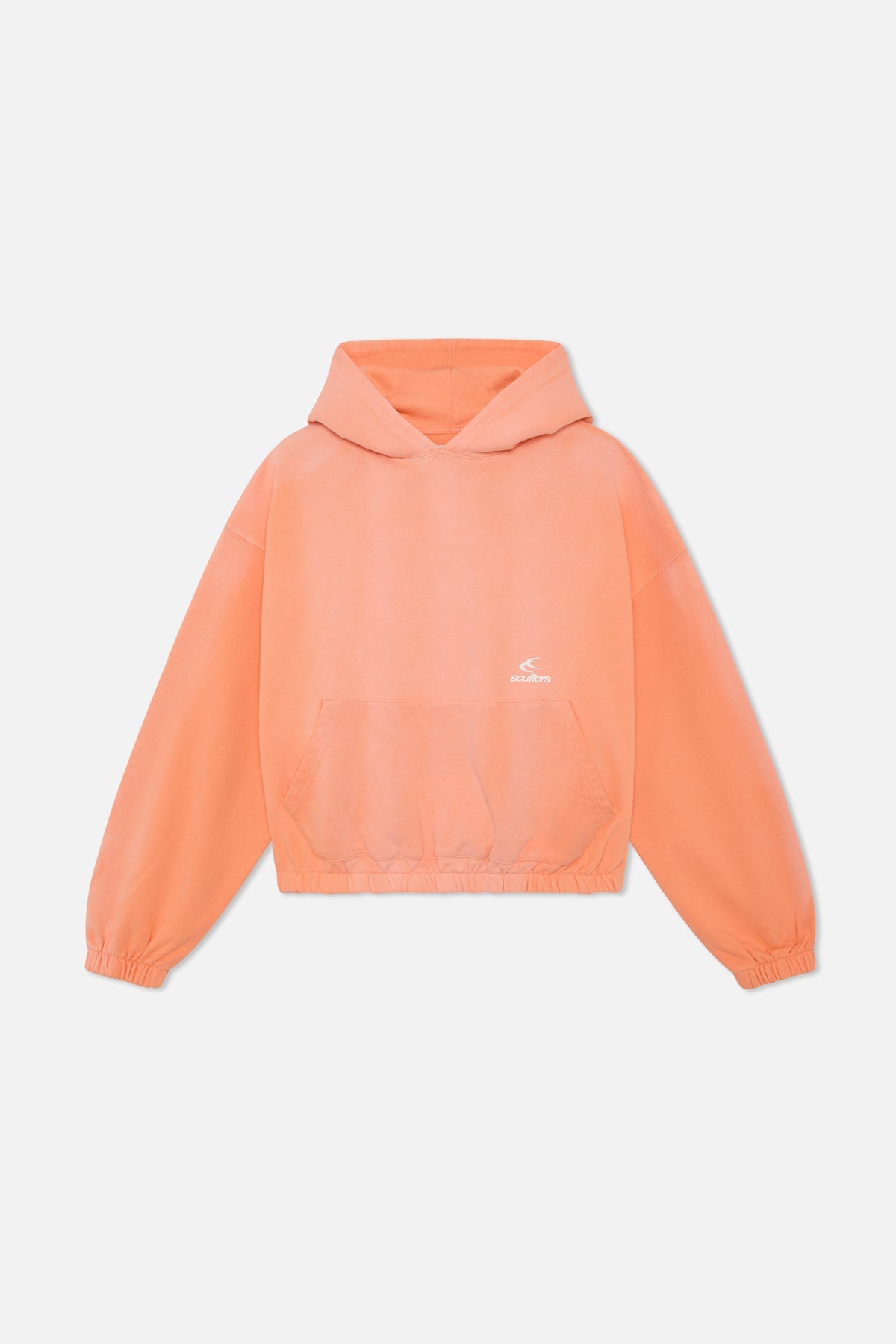 Sudadera con capucha naranja Atica