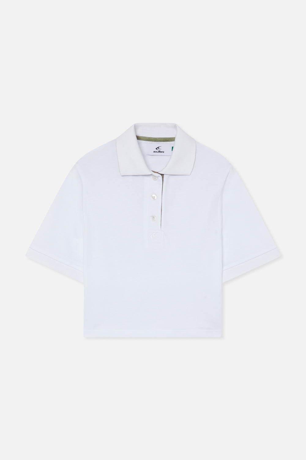 Polo blanco camuflaje