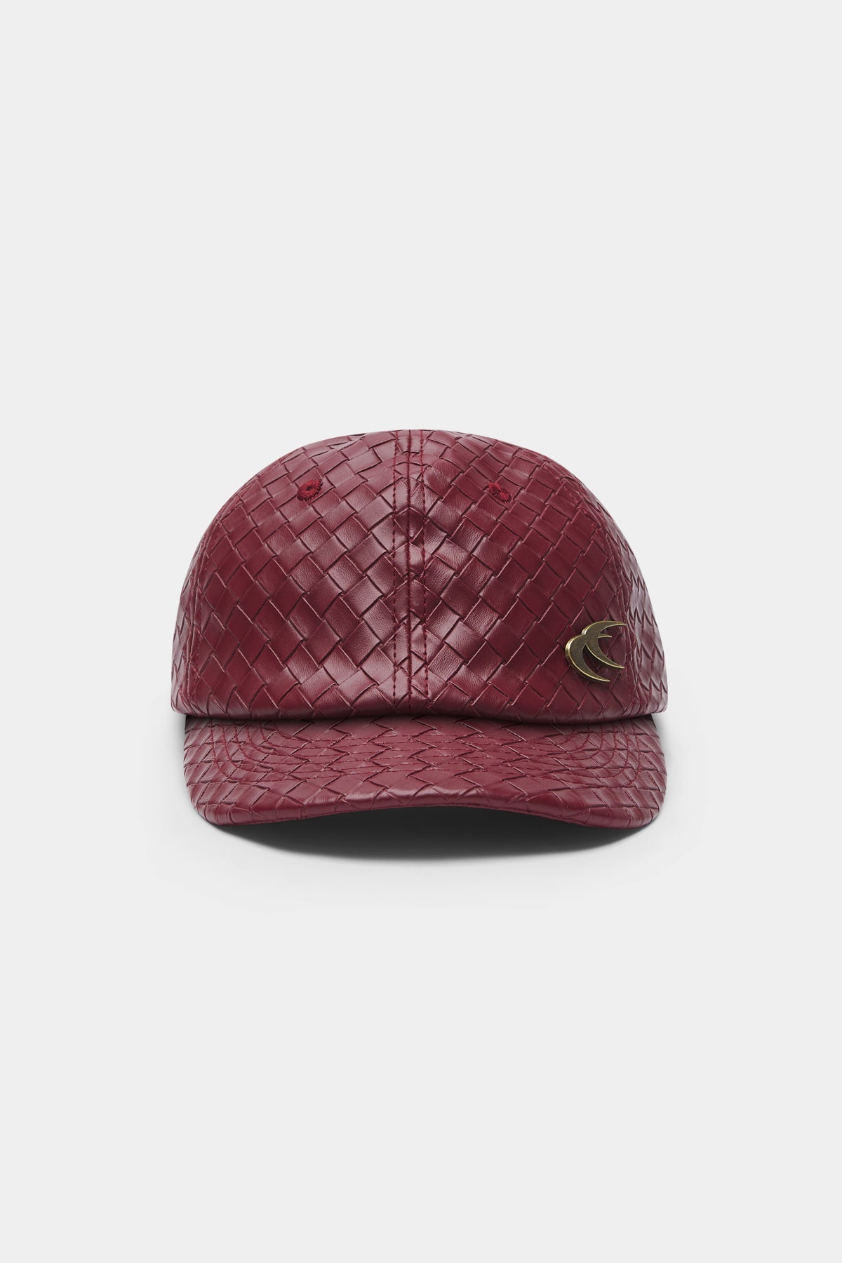 Gorra de color burdeos campestre