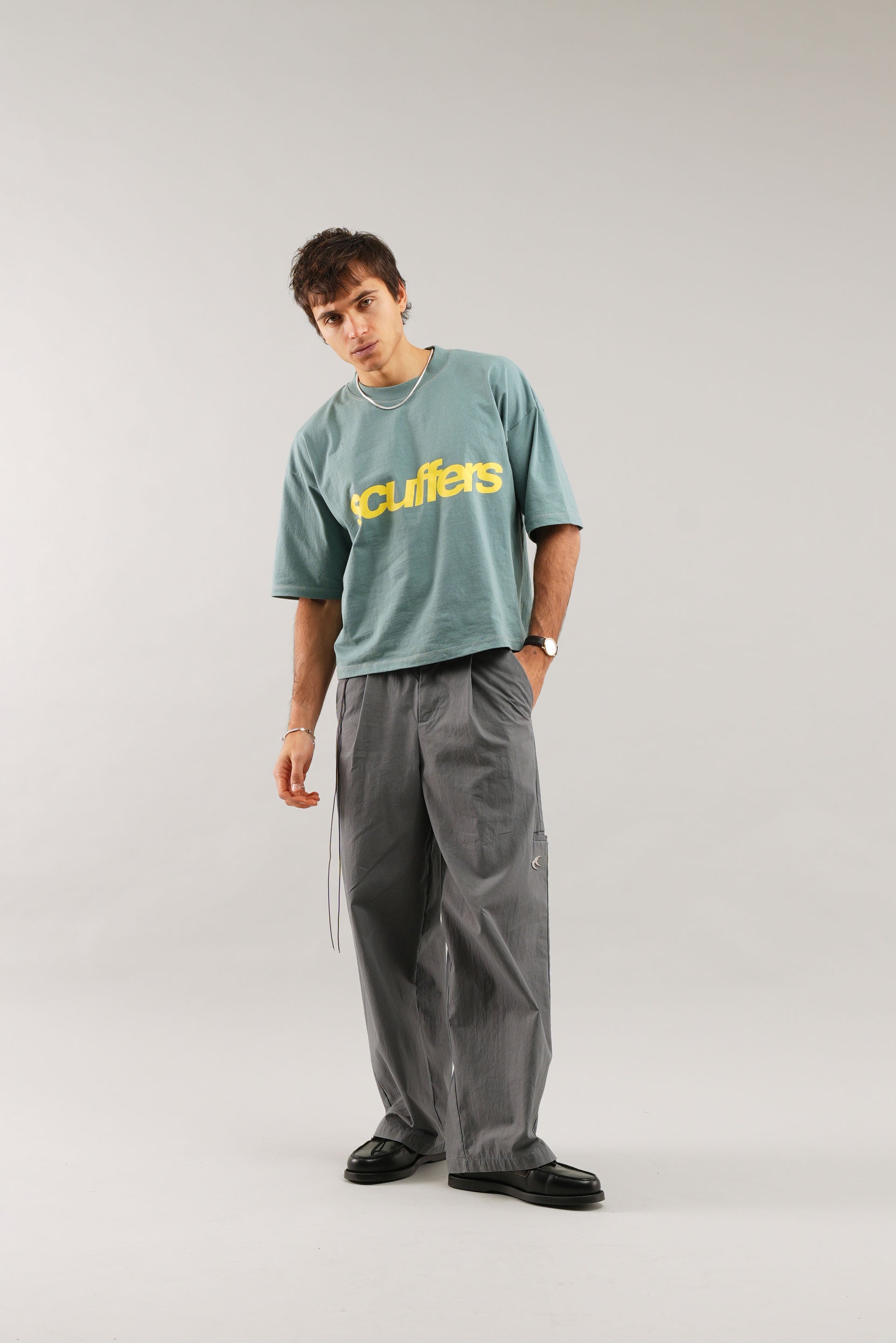 Camiseta verde claro New Age