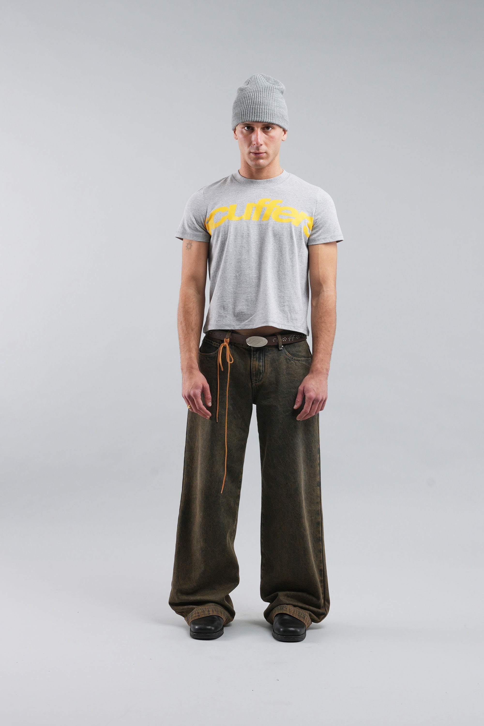 Top gris melange celestial