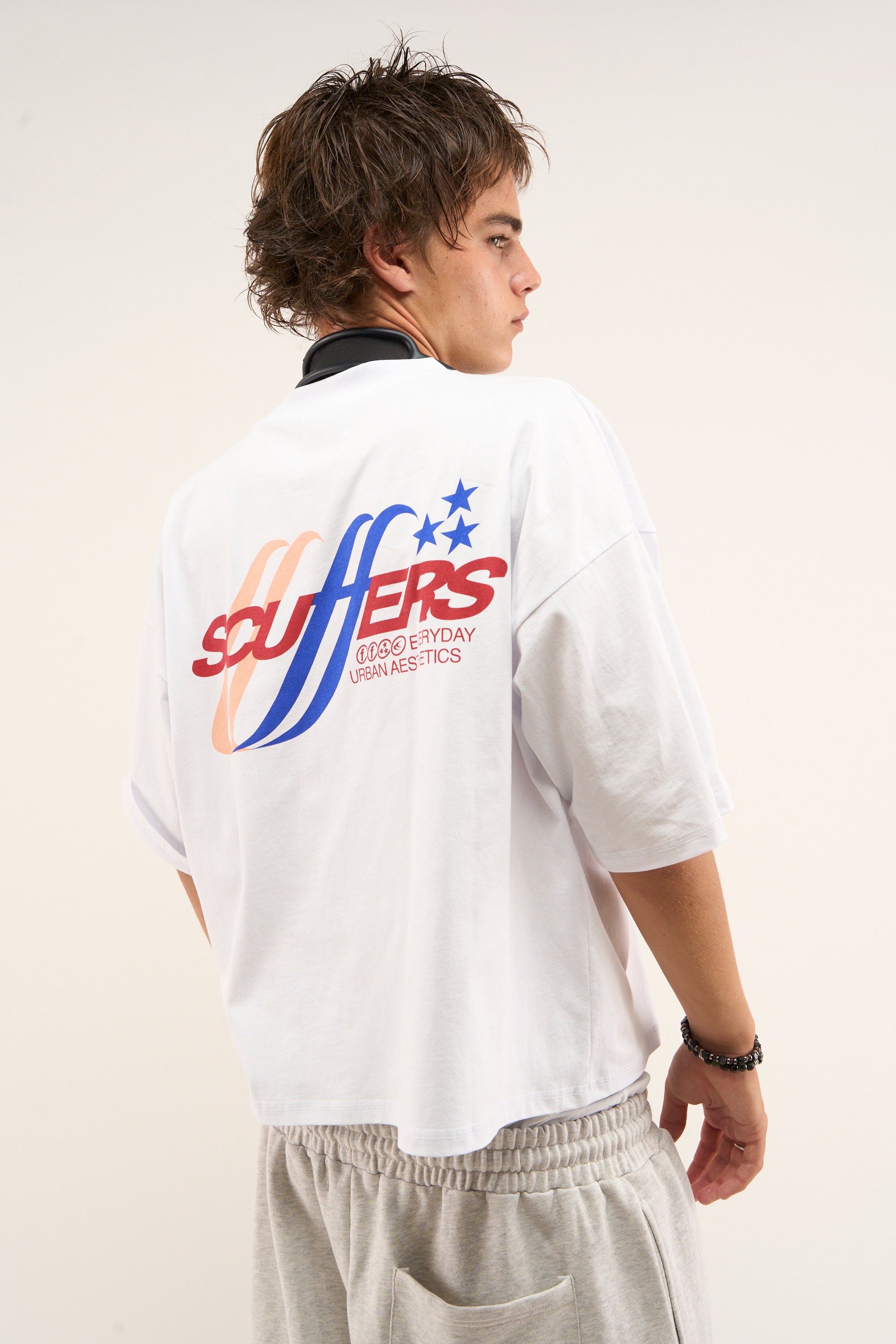 Camiseta blanca de la nación