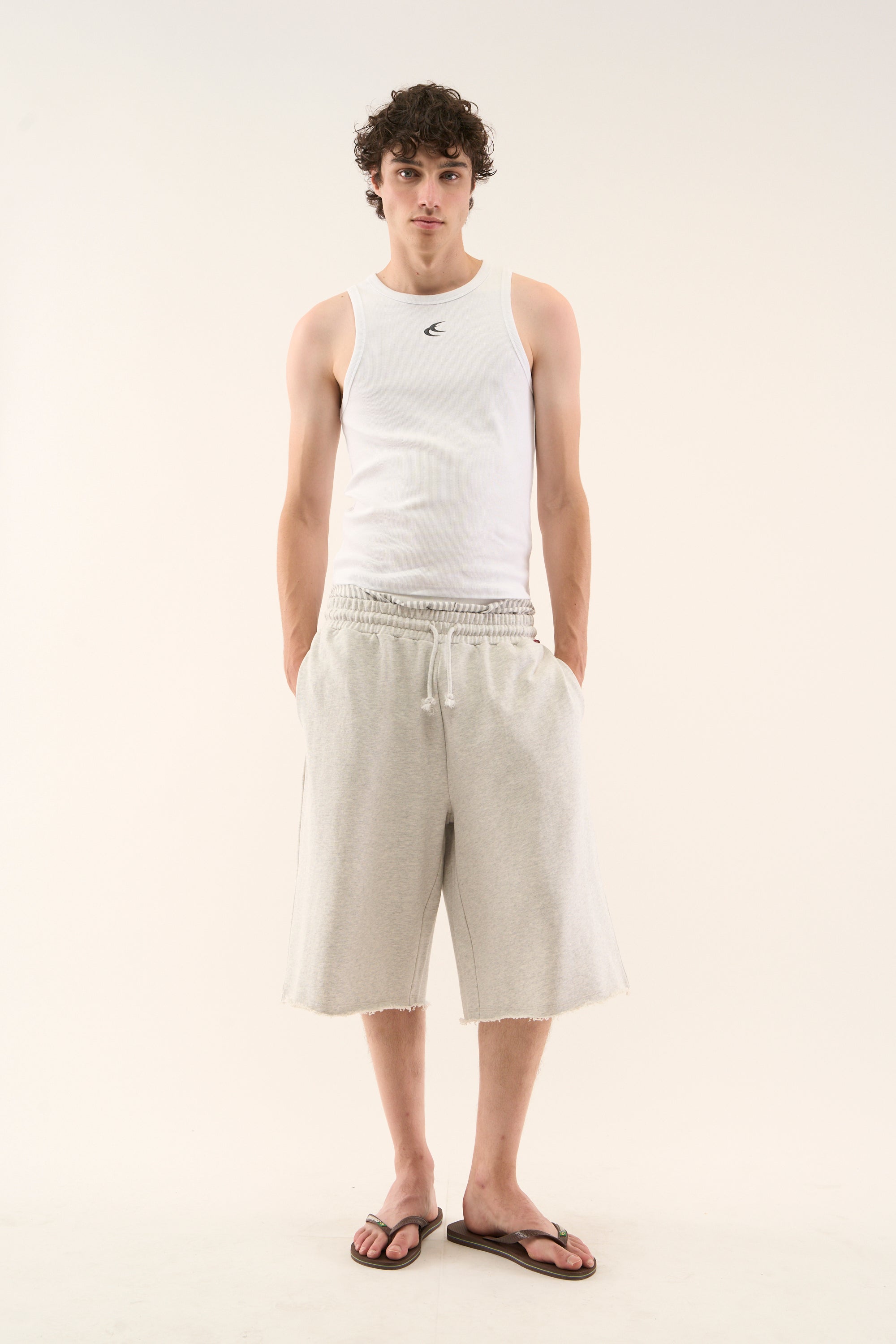 Pantalones cortos SCFF Grey Melange