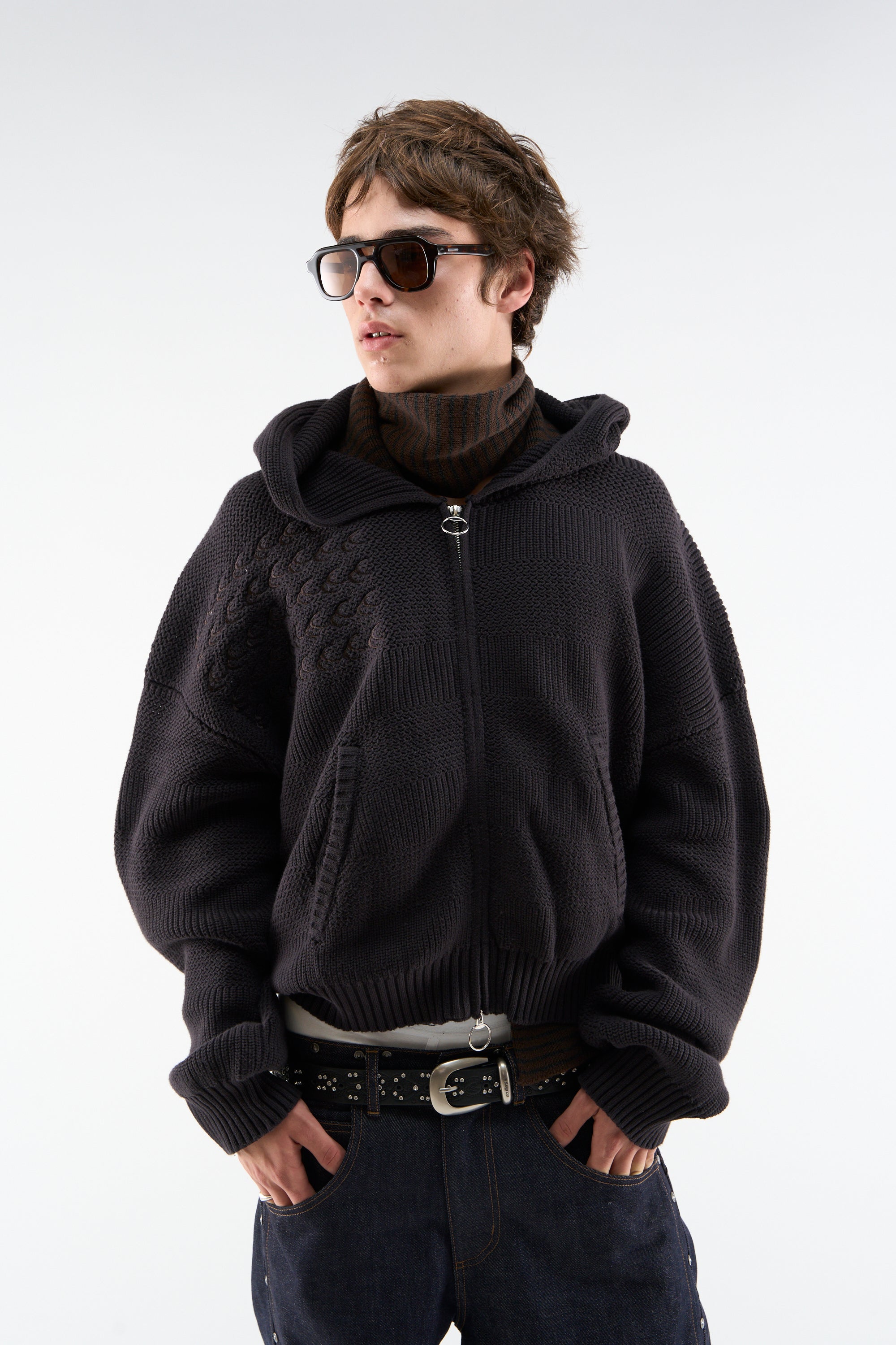 Cremallera de punto oscuro Nowhere