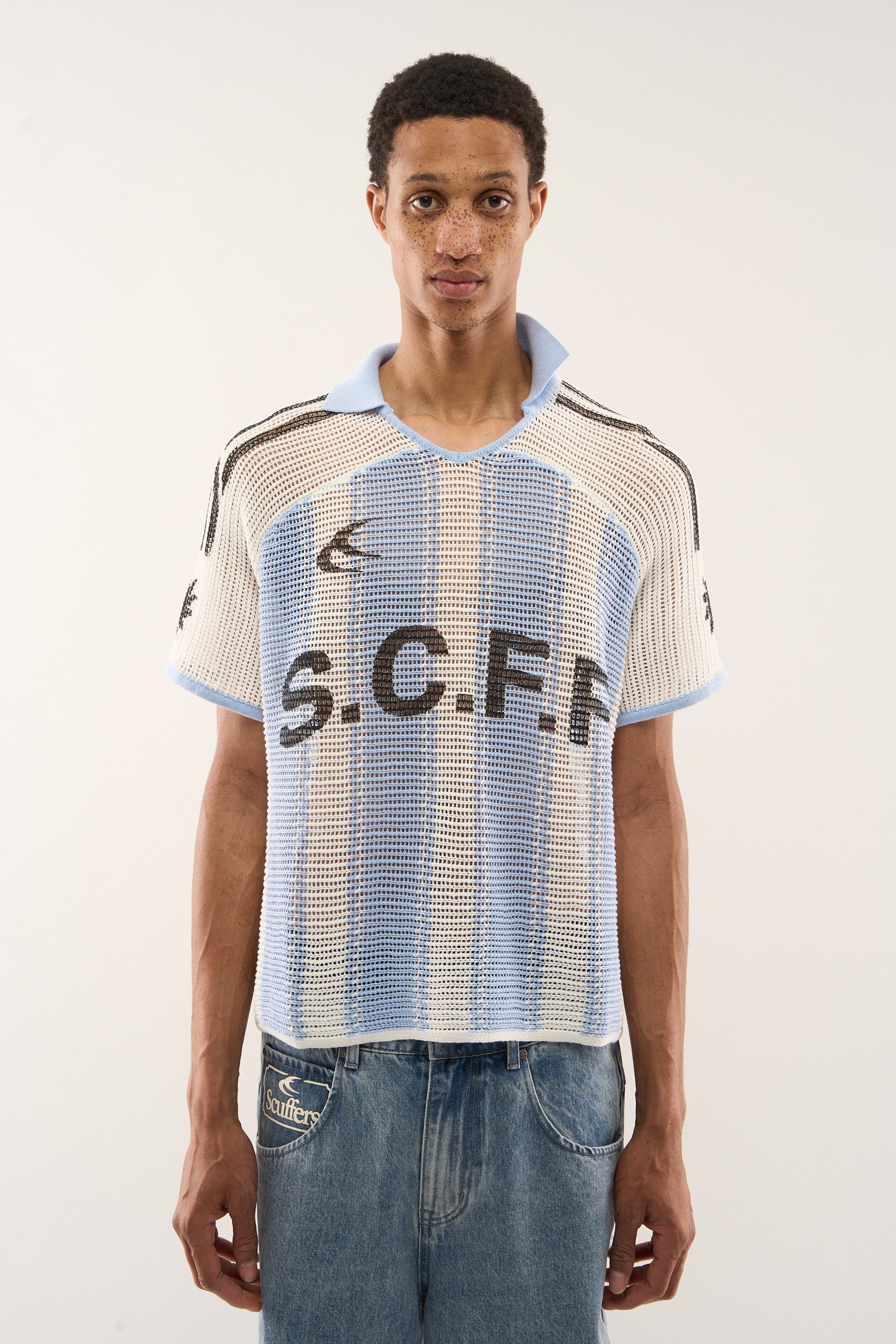 Jersey de fútbol de la SCFF Albiceleste