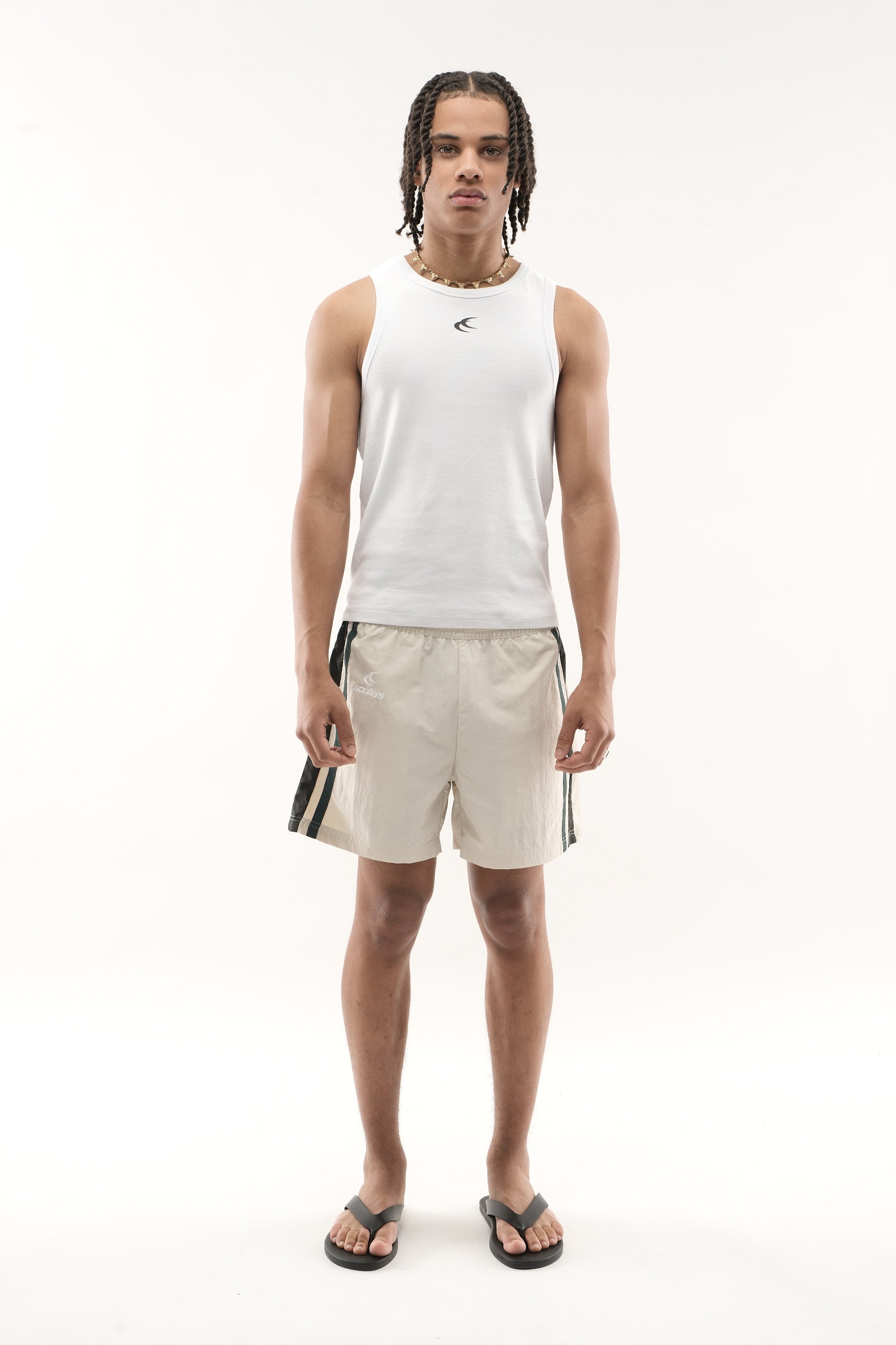 Pantalones cortos Tech Ecru