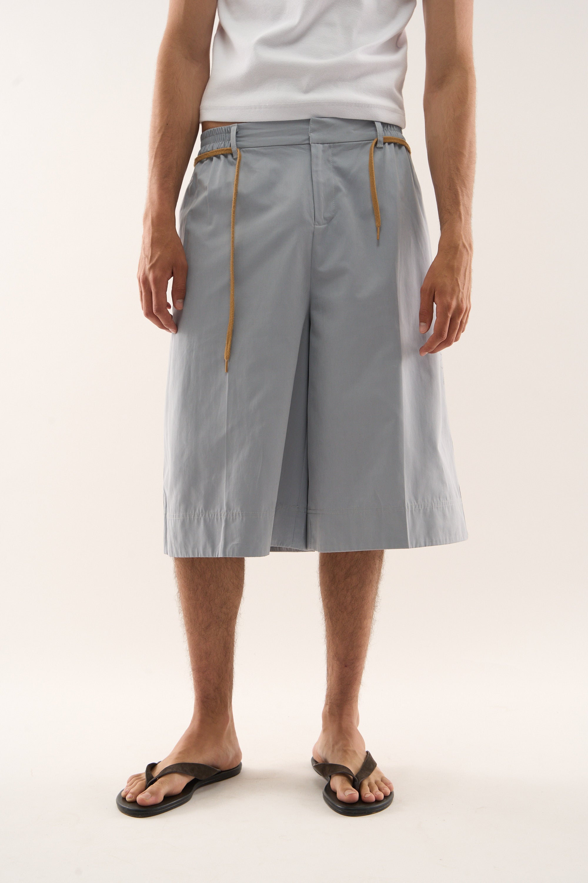 Pantalones cortos Kangoo gris claro