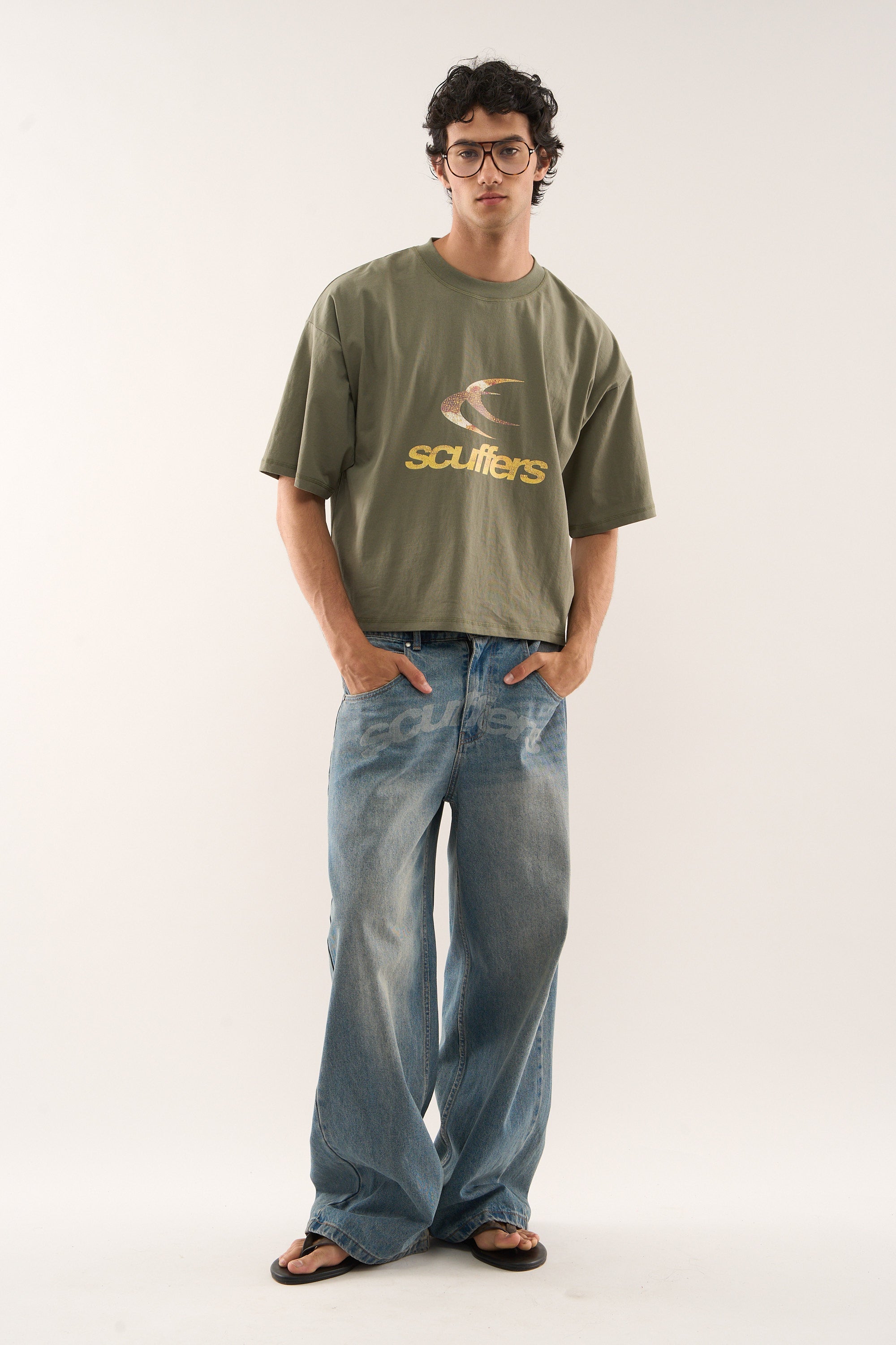 Camiseta verde camaleón