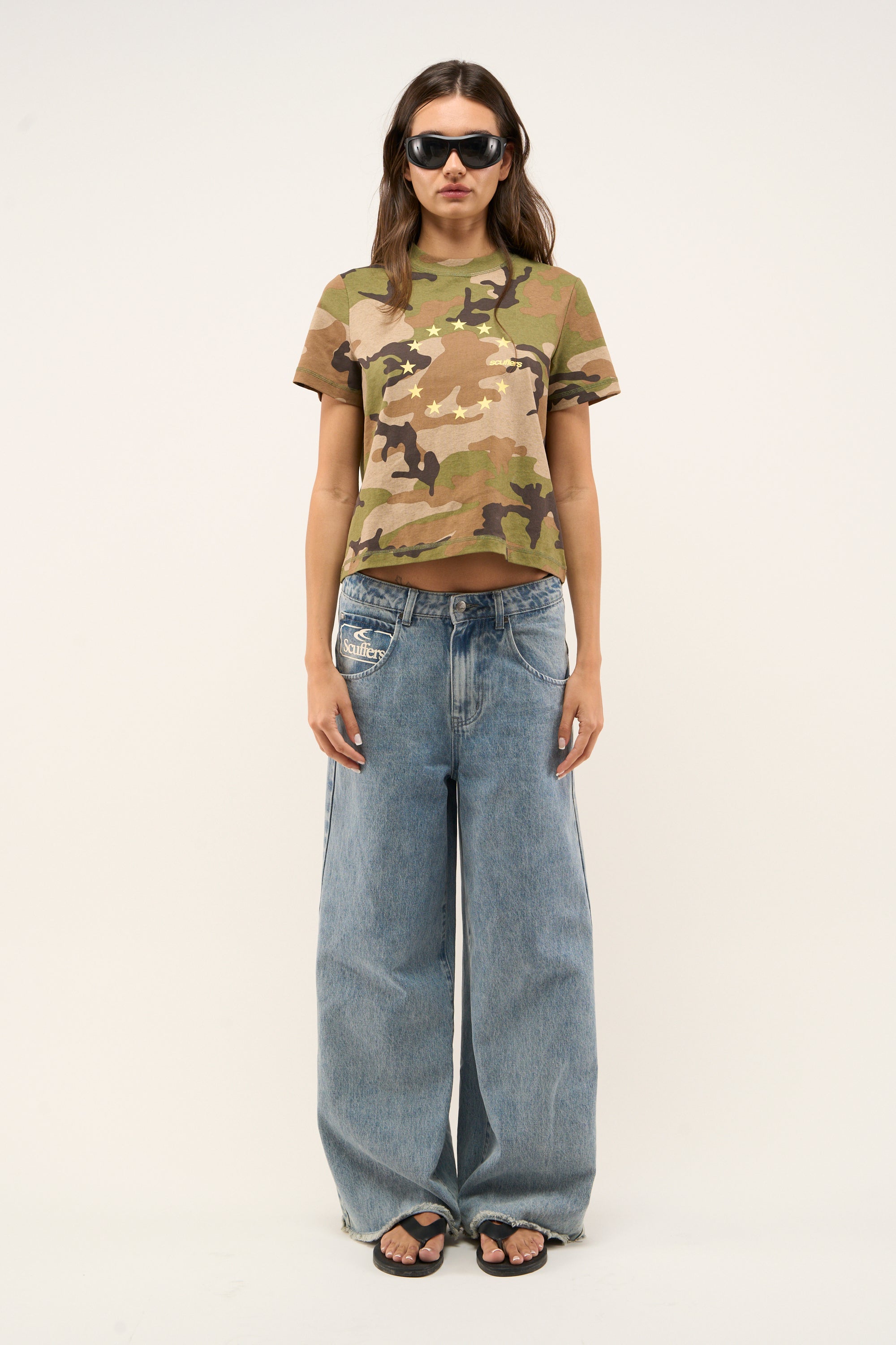 Camiseta de camuflaje de EA