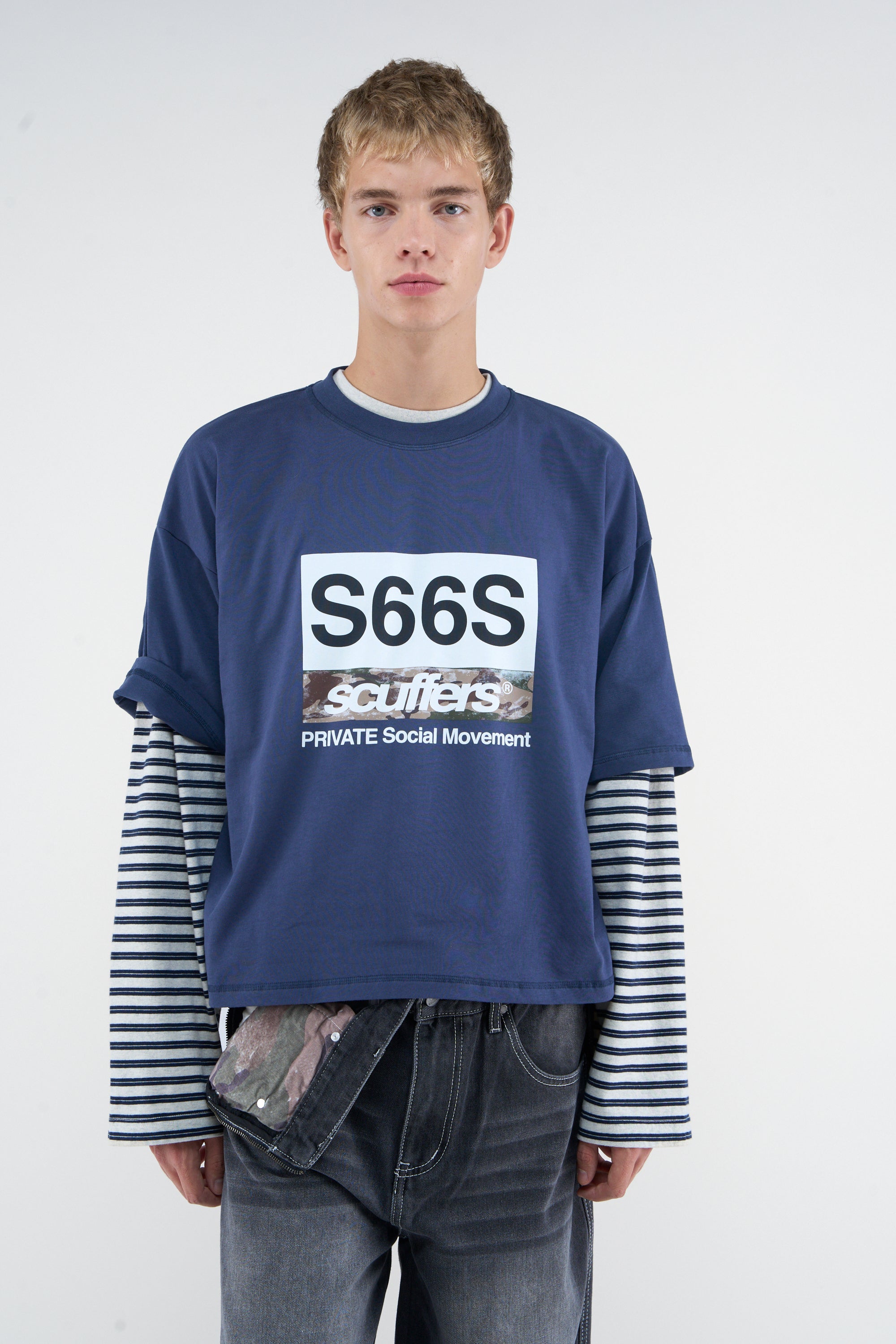 Camiseta azul marino de Nueva York