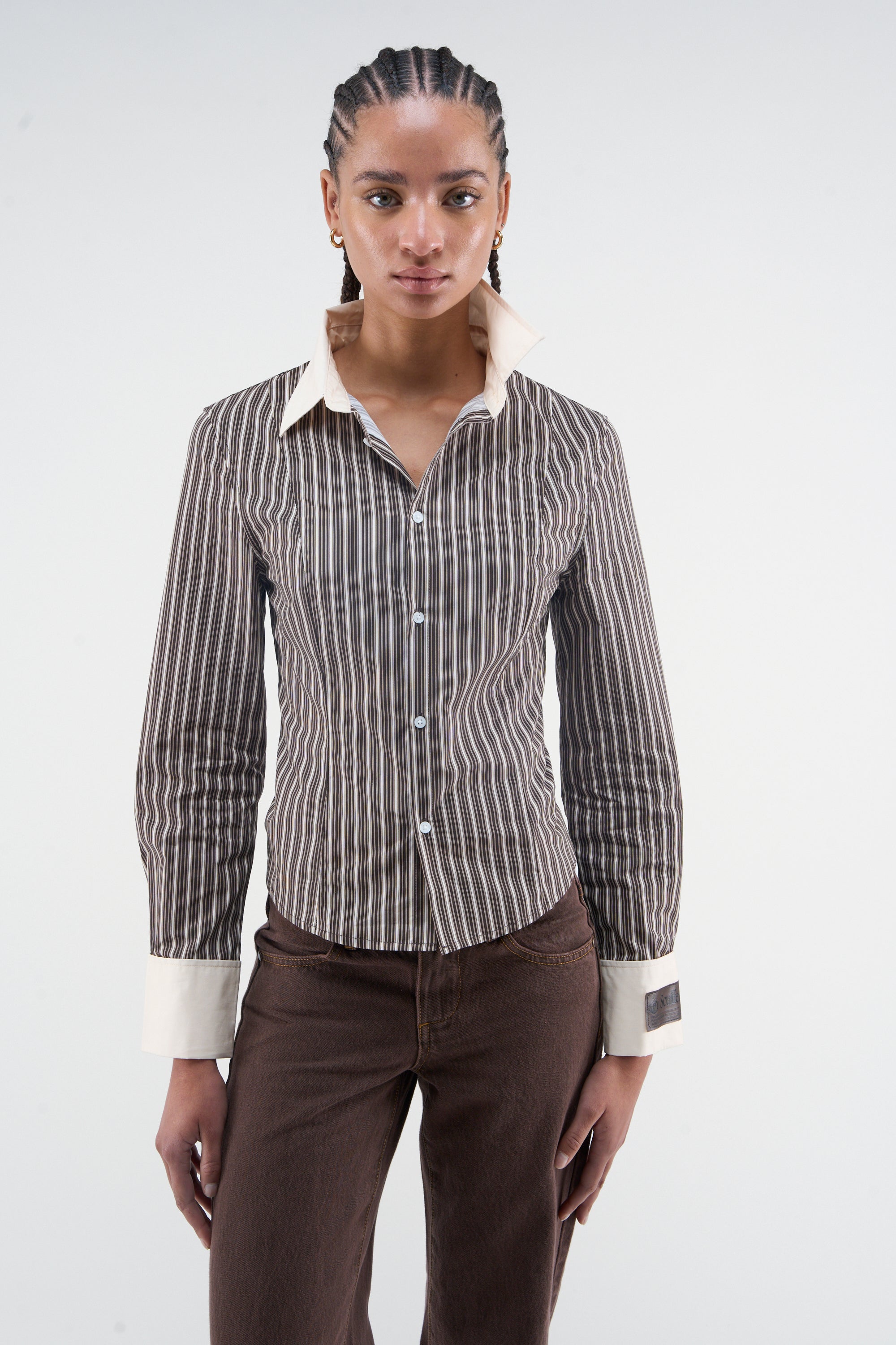 Camisa marrón del abuelo