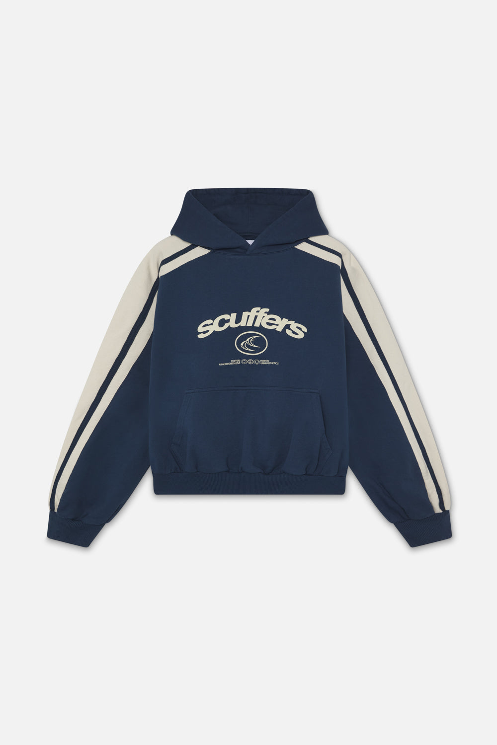 Sudadera azul sin esfuerzo