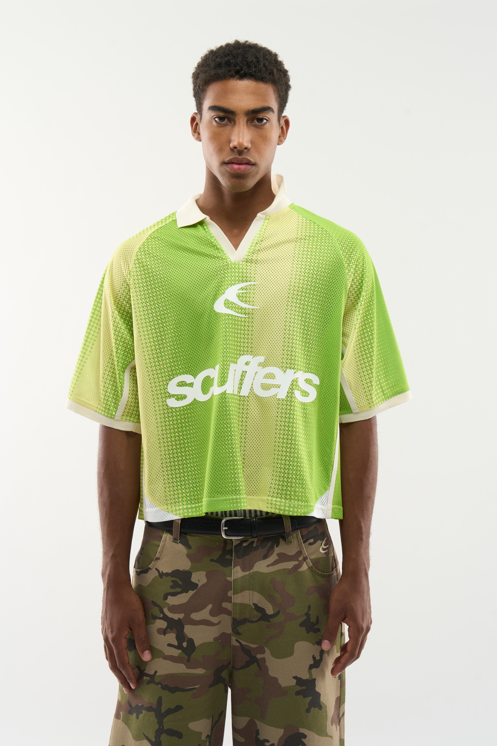 Camiseta verde Frequency