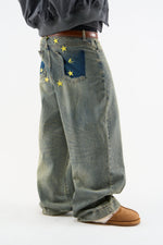 Pantalones azules EA