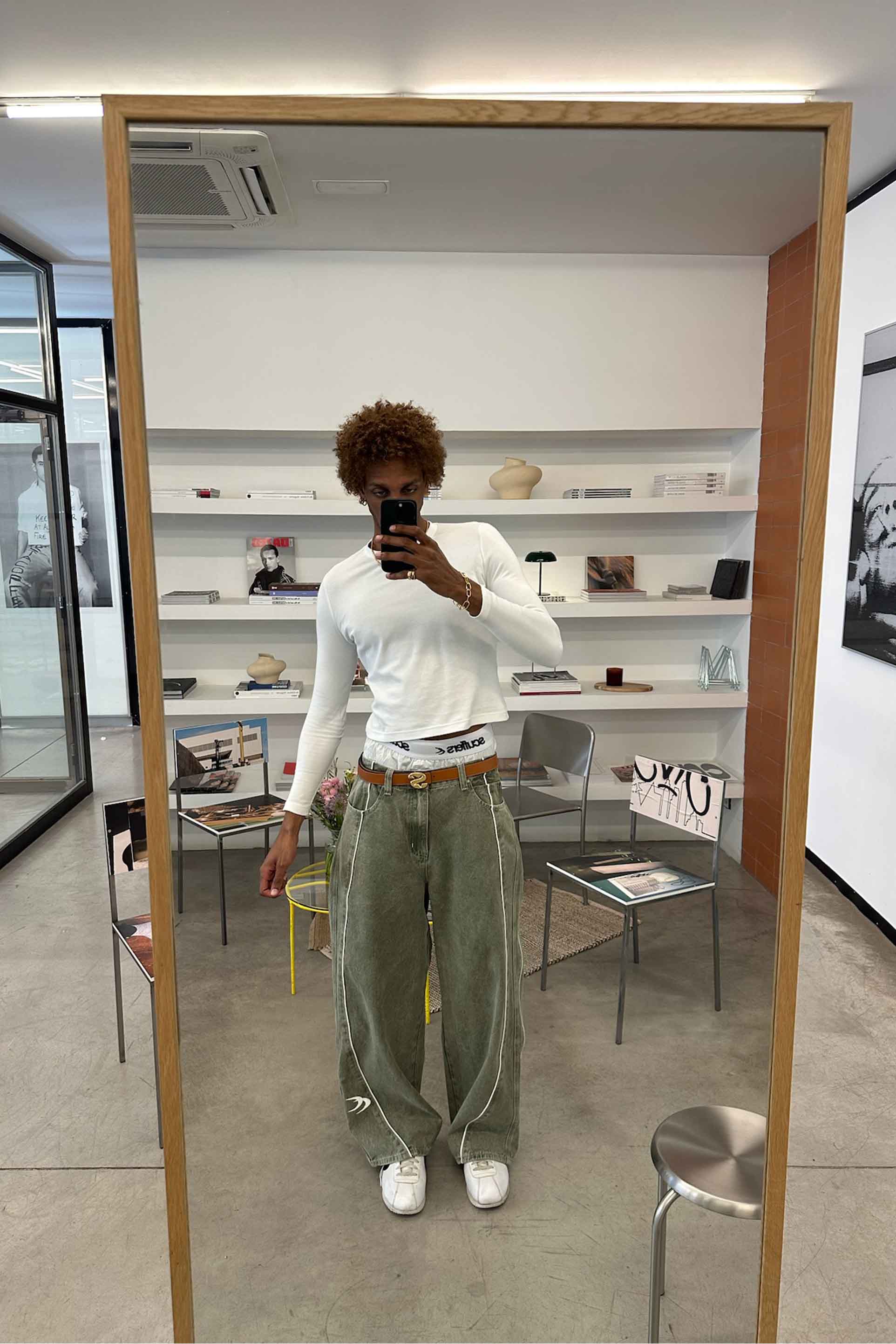 Pantalones verdes Mowa