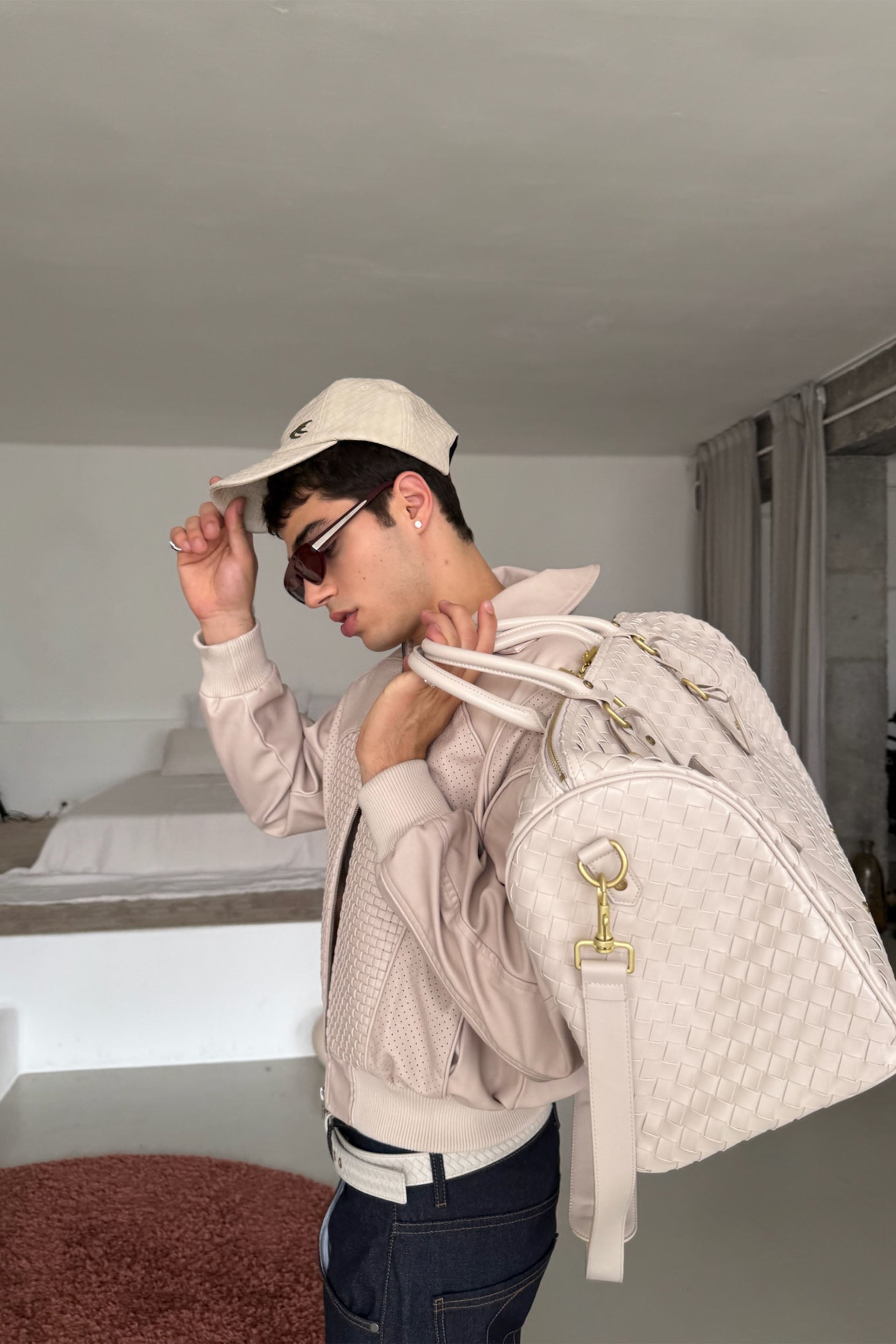 Bolsa de lona Country Ecru