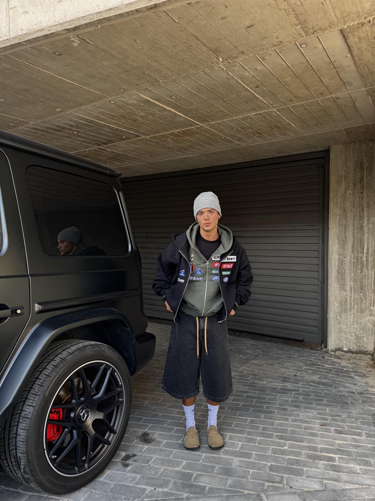 Por Air Green Zipper