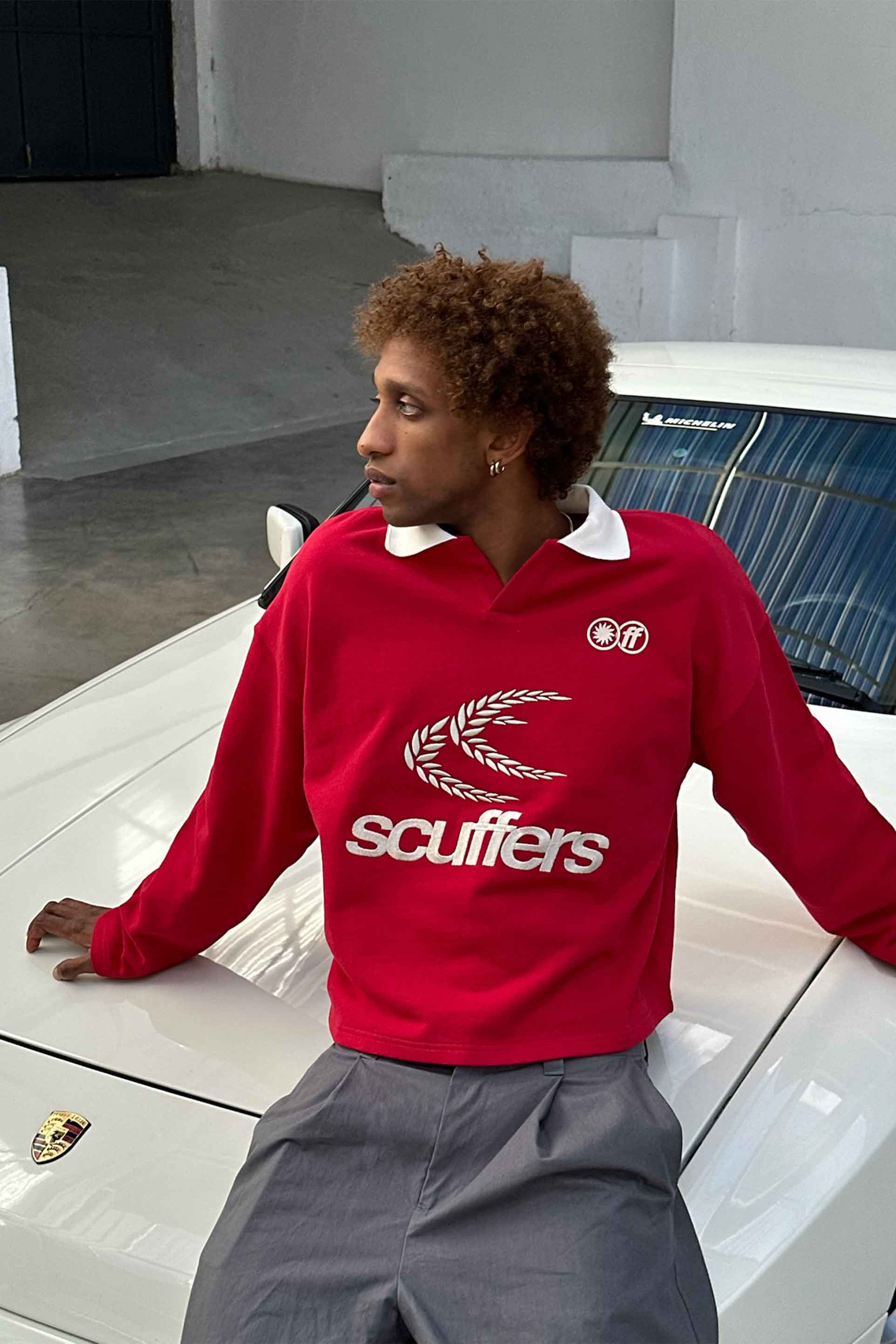 Polo rojo de Chester