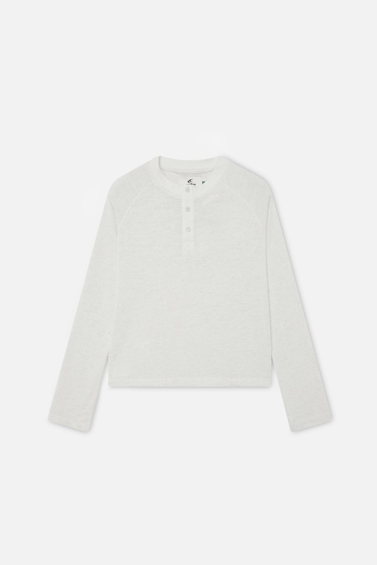 Camiseta de manga larga color crudo interior