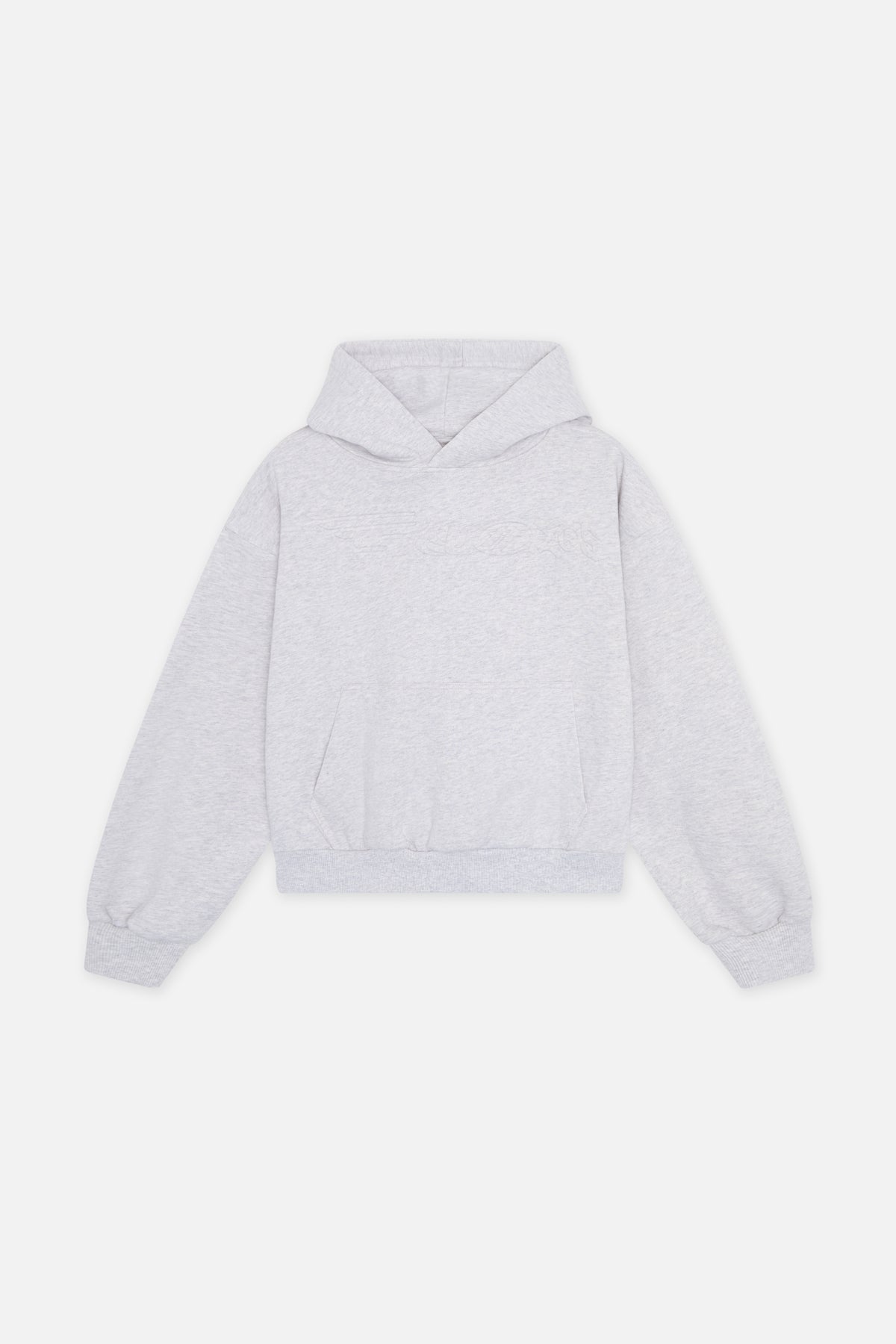 Sudadera con capucha gris claro de Internet