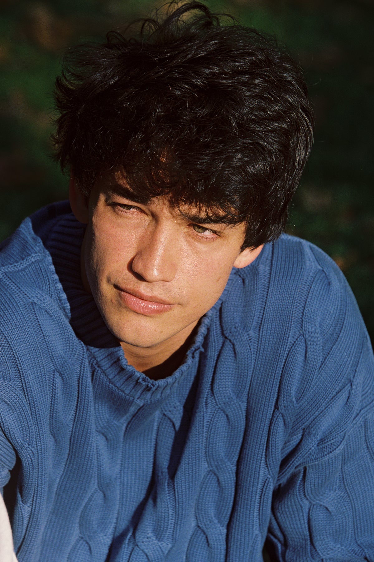 Jersey de trinchera azul