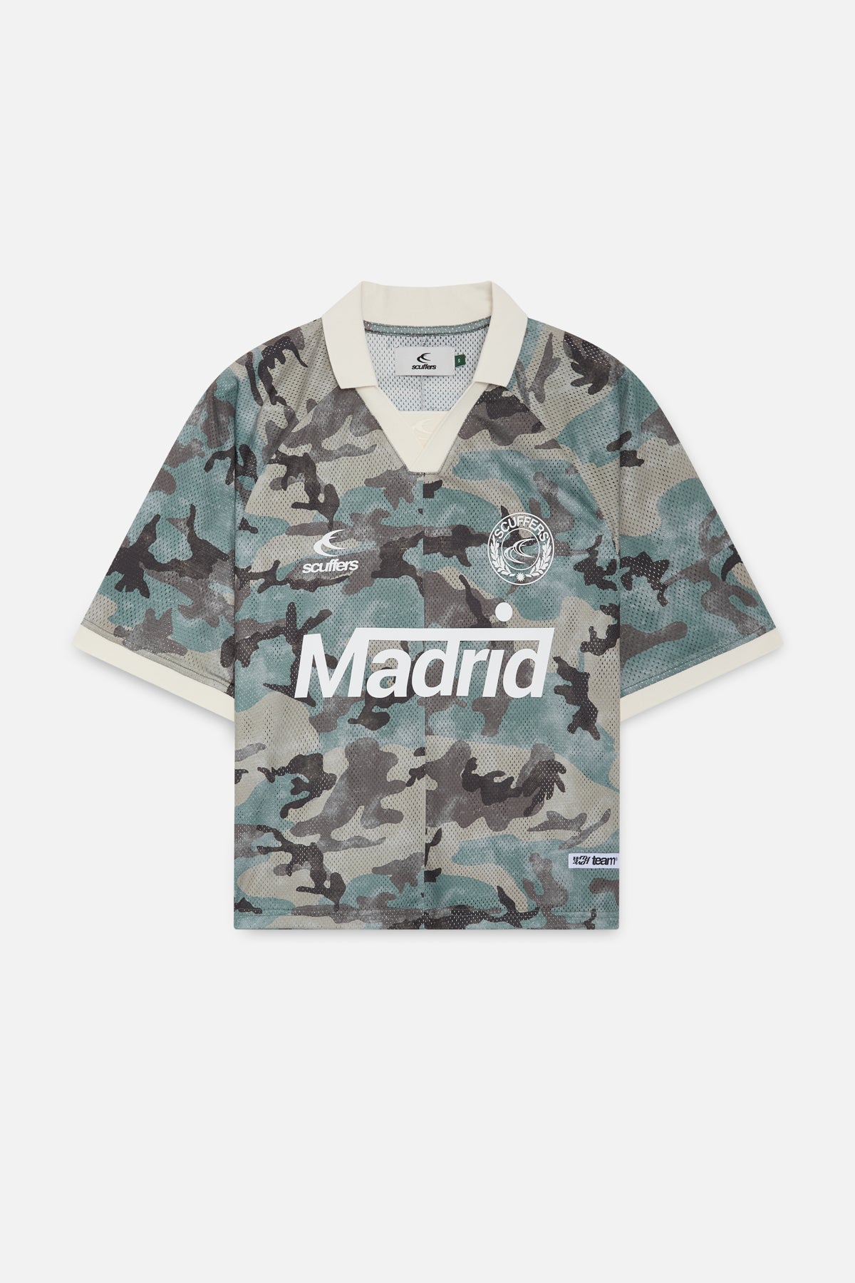 Camiseta de fútbol de camuflaje del Madrid