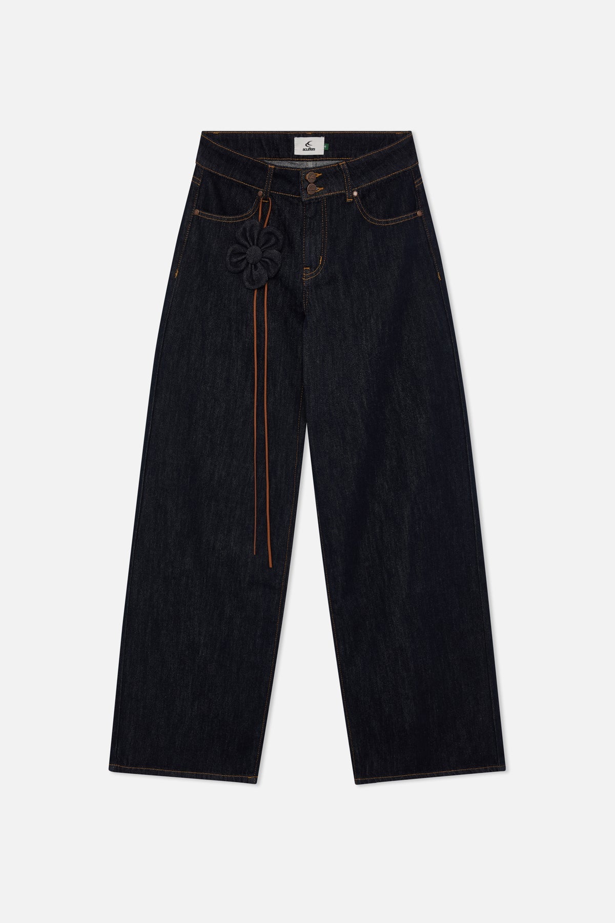 Pantalones azul marino oscuro