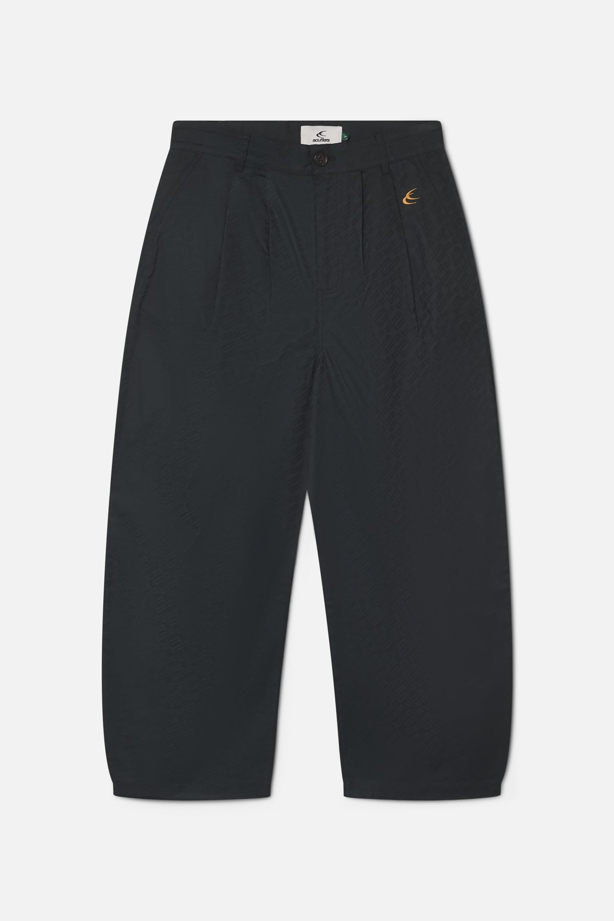 Pantalones negros Monogram Shell