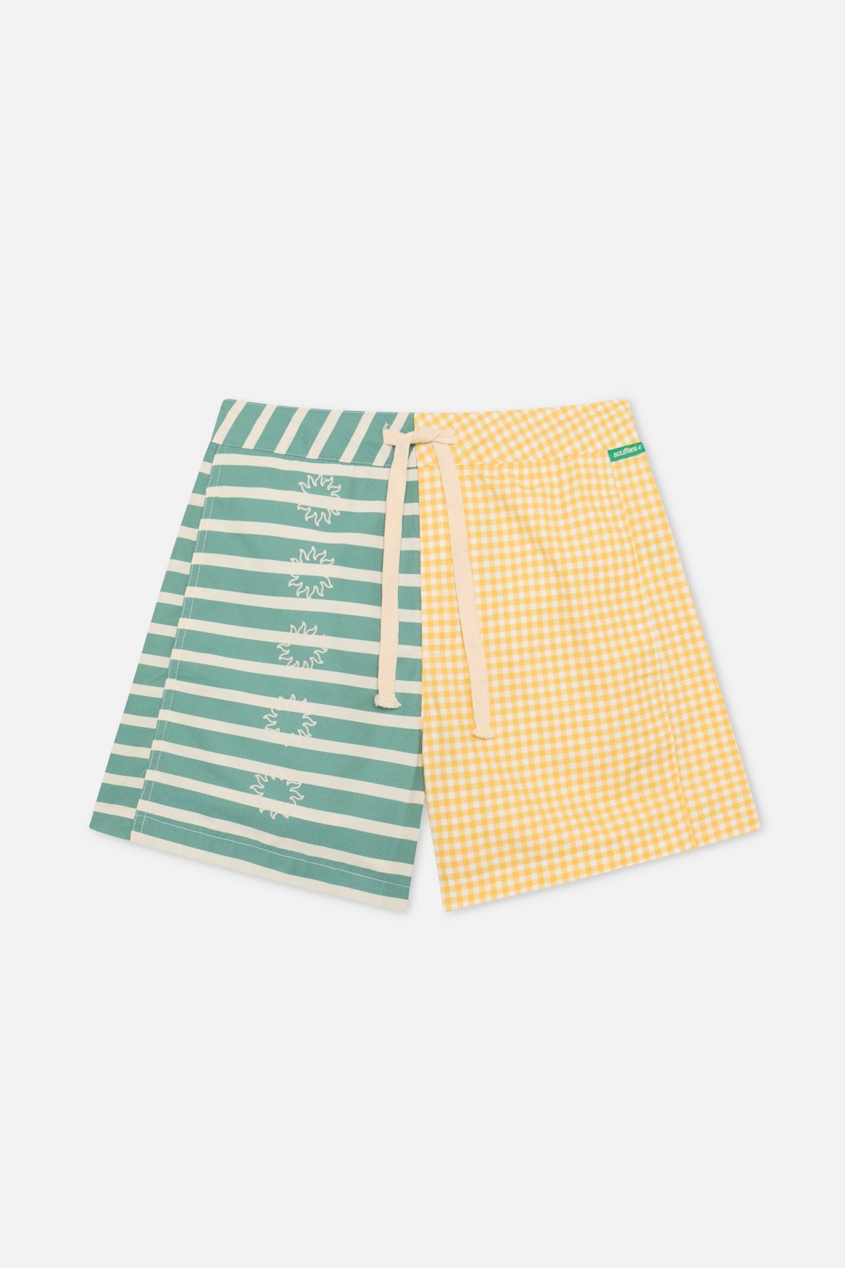 Nuevos pantalones de baño Ibiza verde y amarillo